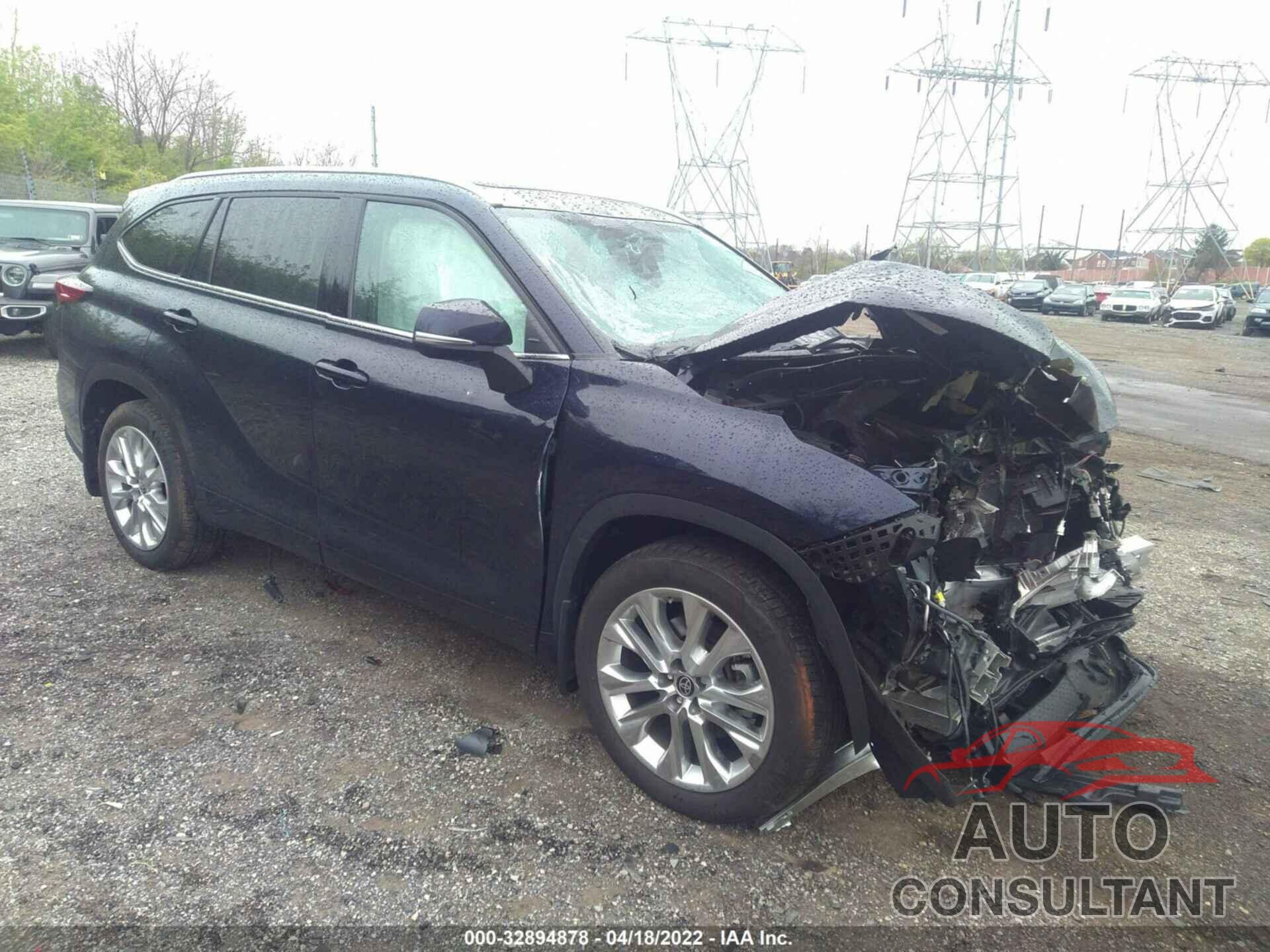 TOYOTA HIGHLANDER 2021 - 5TDDZRBH2MS118049