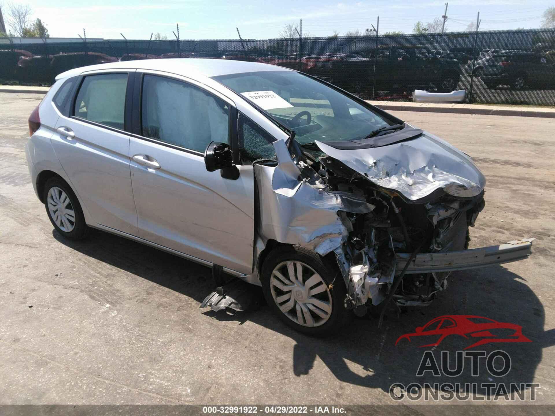 HONDA FIT 2016 - JHMGK5H51GX003009