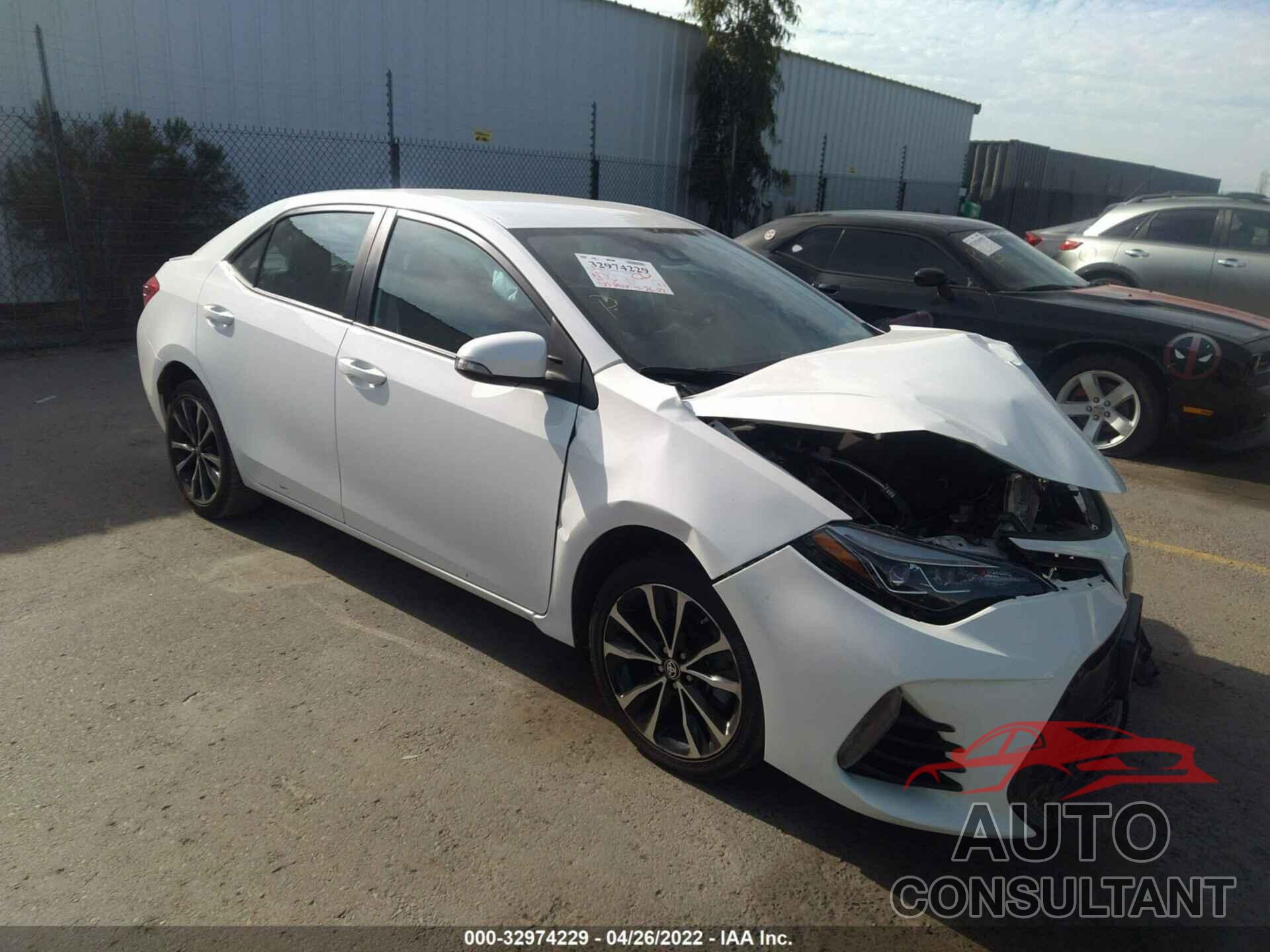 TOYOTA COROLLA 2019 - 5YFBURHE4KP857836