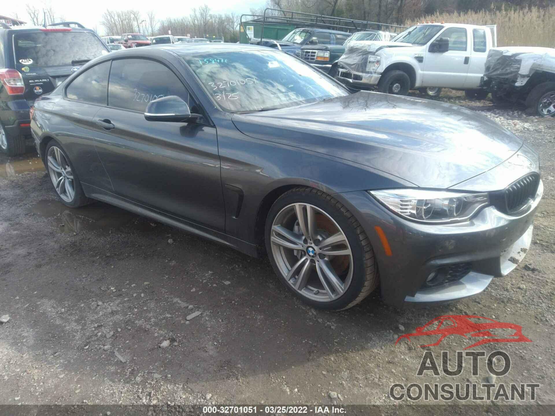 BMW 4 SERIES 2016 - WBA3R1C53GK780653