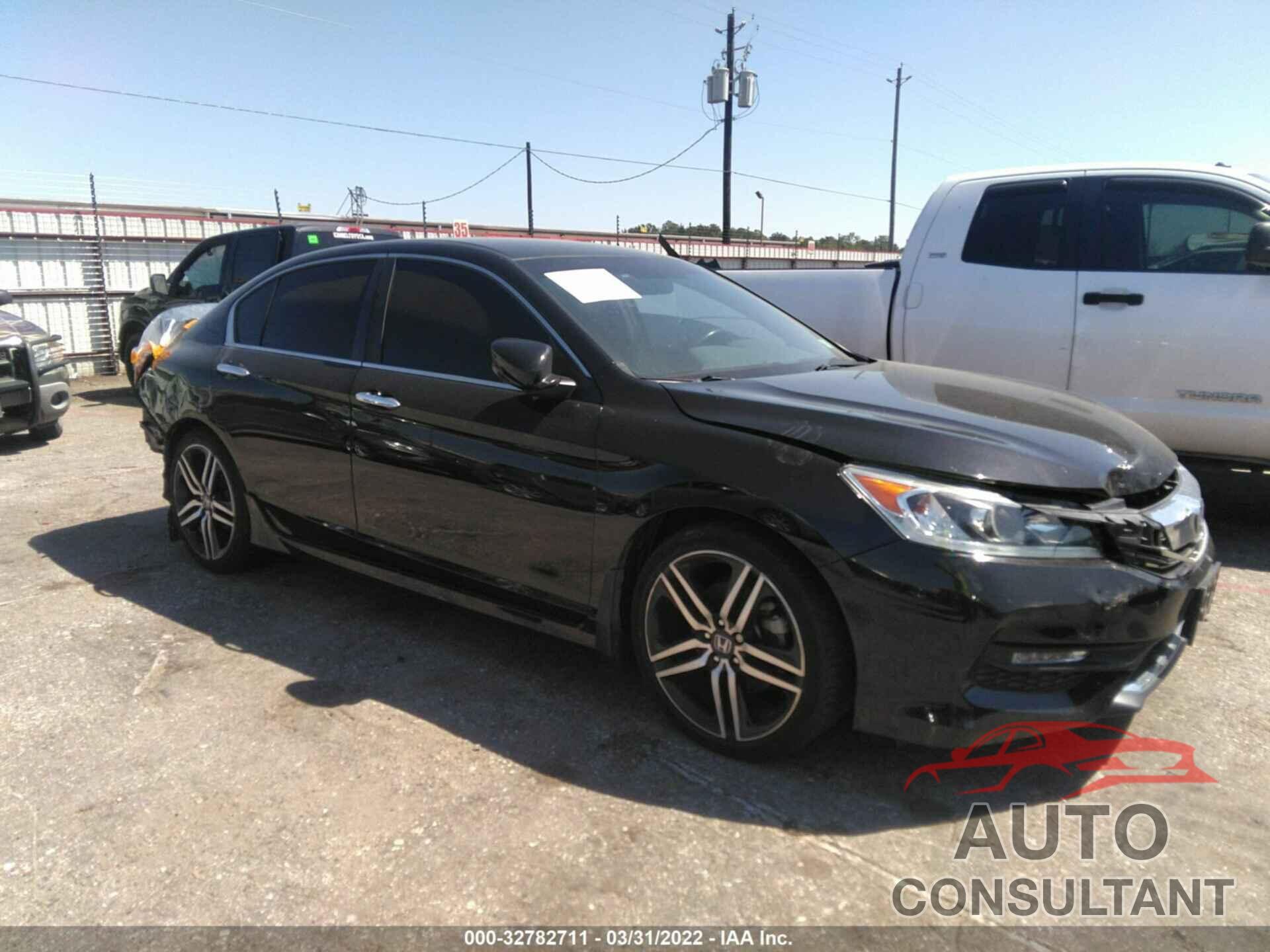 HONDA ACCORD SEDAN 2016 - 1HGCR2F54GA241146