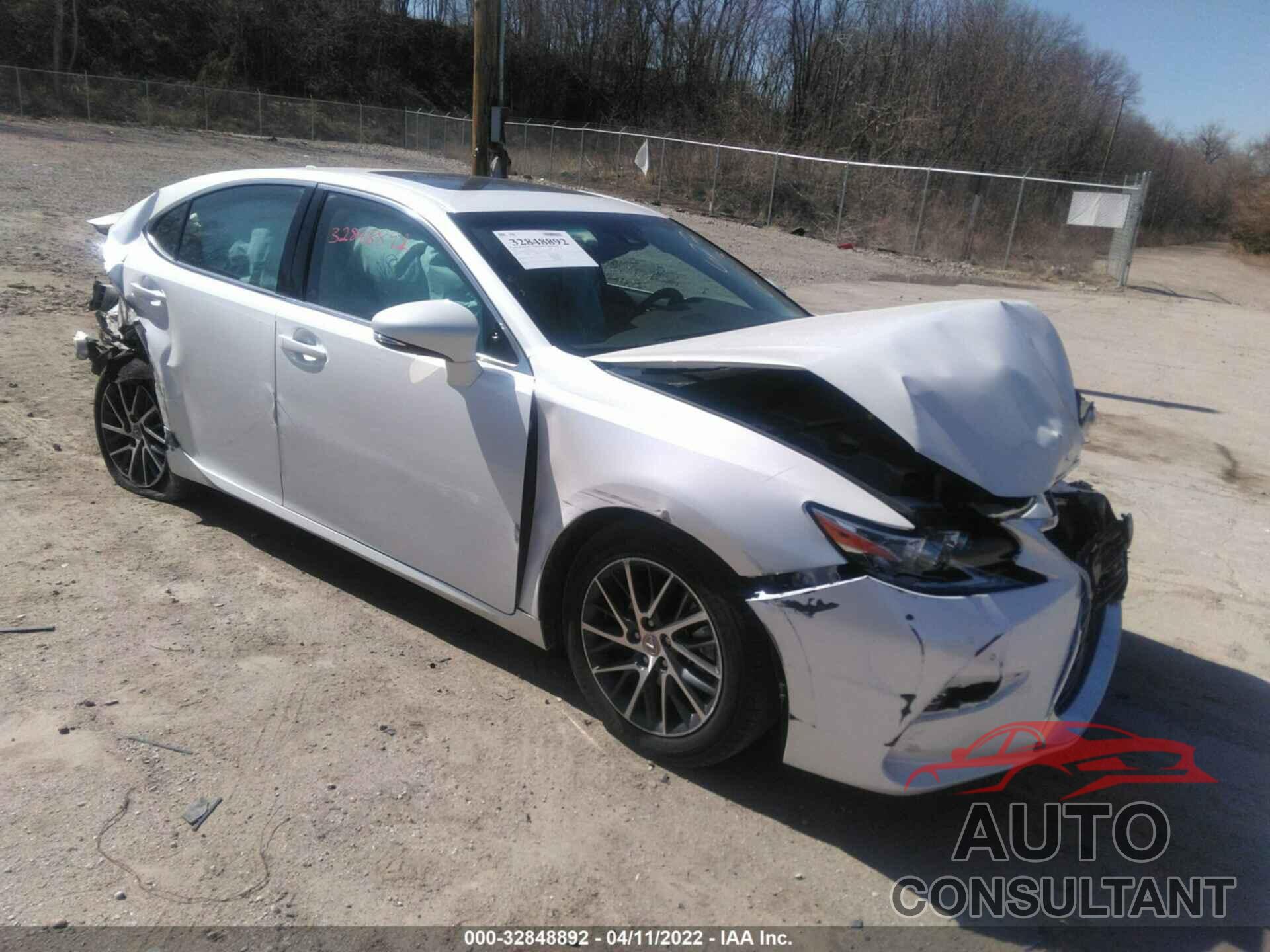LEXUS ES 2017 - 58ABK1GG2HU052072
