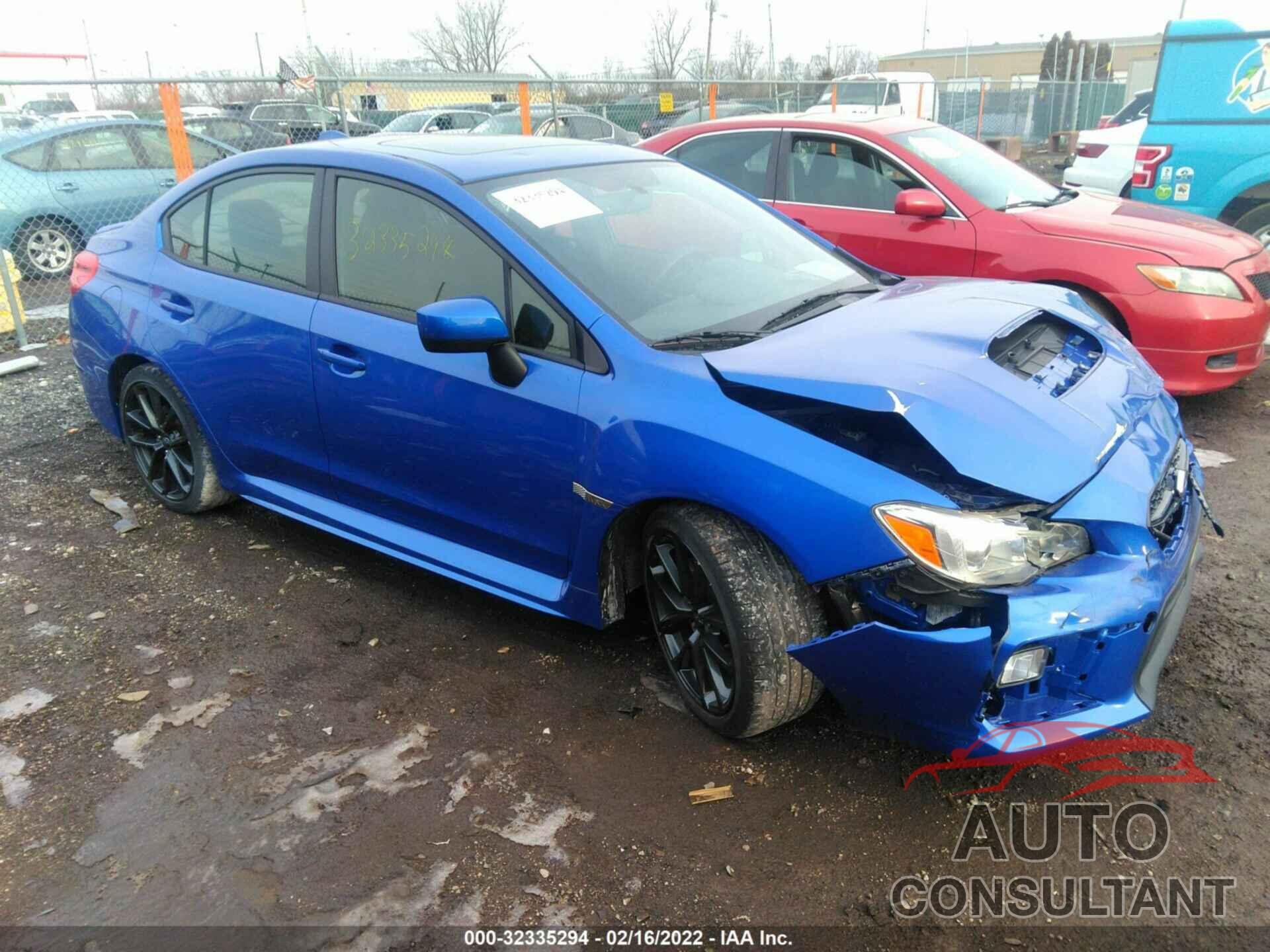 SUBARU WRX 2018 - JF1VA1C6XJ9808285