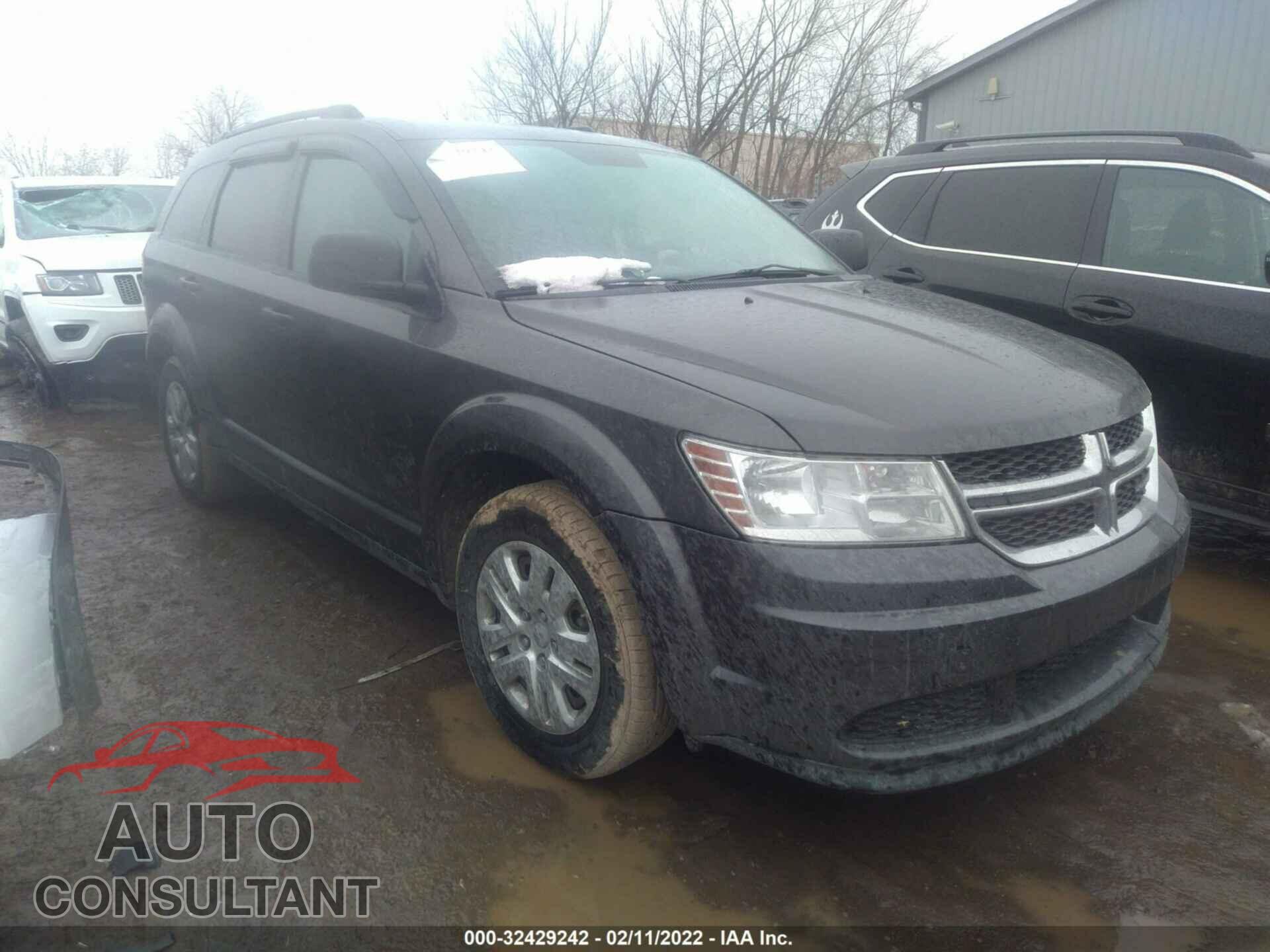 DODGE JOURNEY 2017 - 3C4PDCAB1HT662107