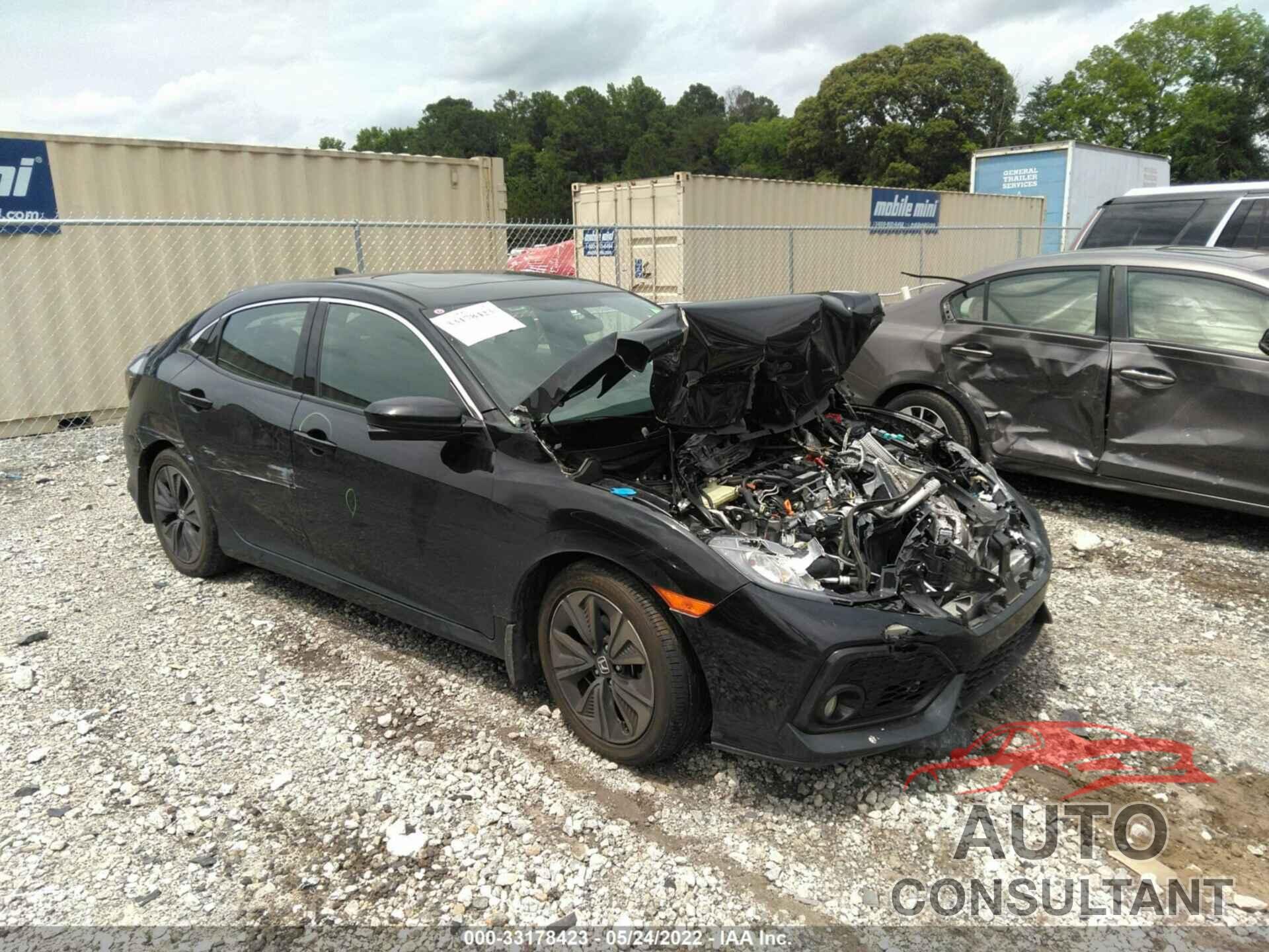 HONDA CIVIC HATCHBACK 2017 - SHHFK7H54HU234506