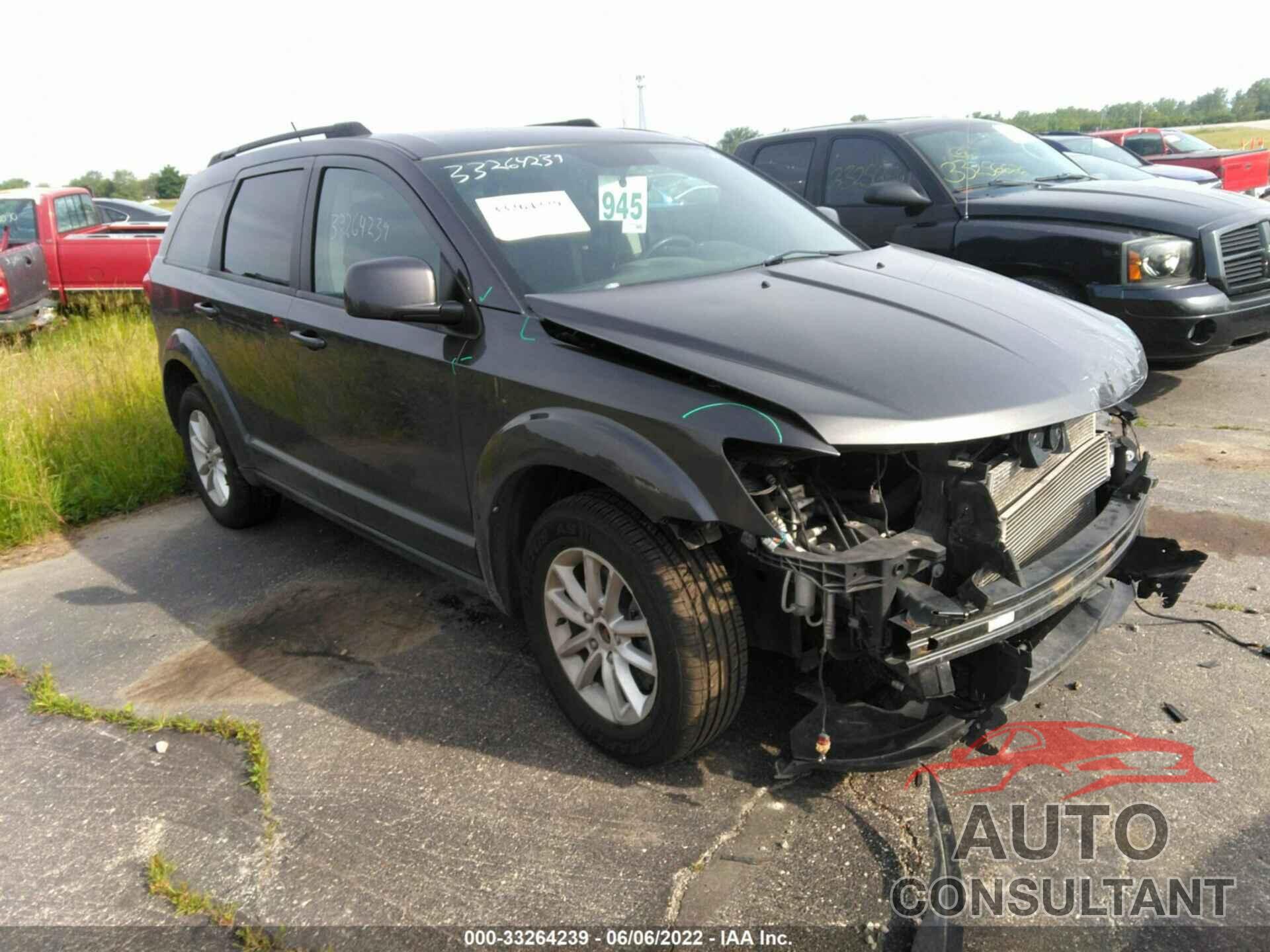 DODGE JOURNEY 2017 - 3C4PDDBG8HT591567