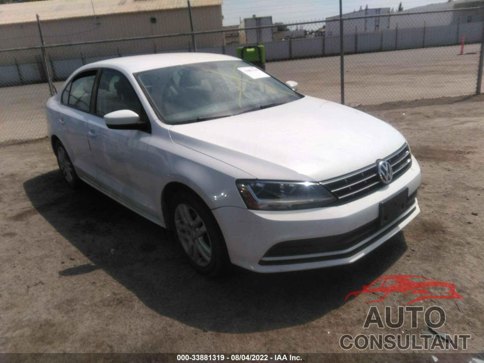 VOLKSWAGEN JETTA 2018 - 3VW2B7AJ0JM237604