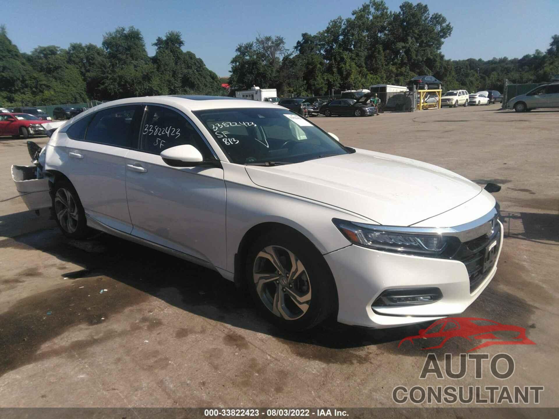 HONDA ACCORD SEDAN 2018 - 1HGCV1F51JA133936