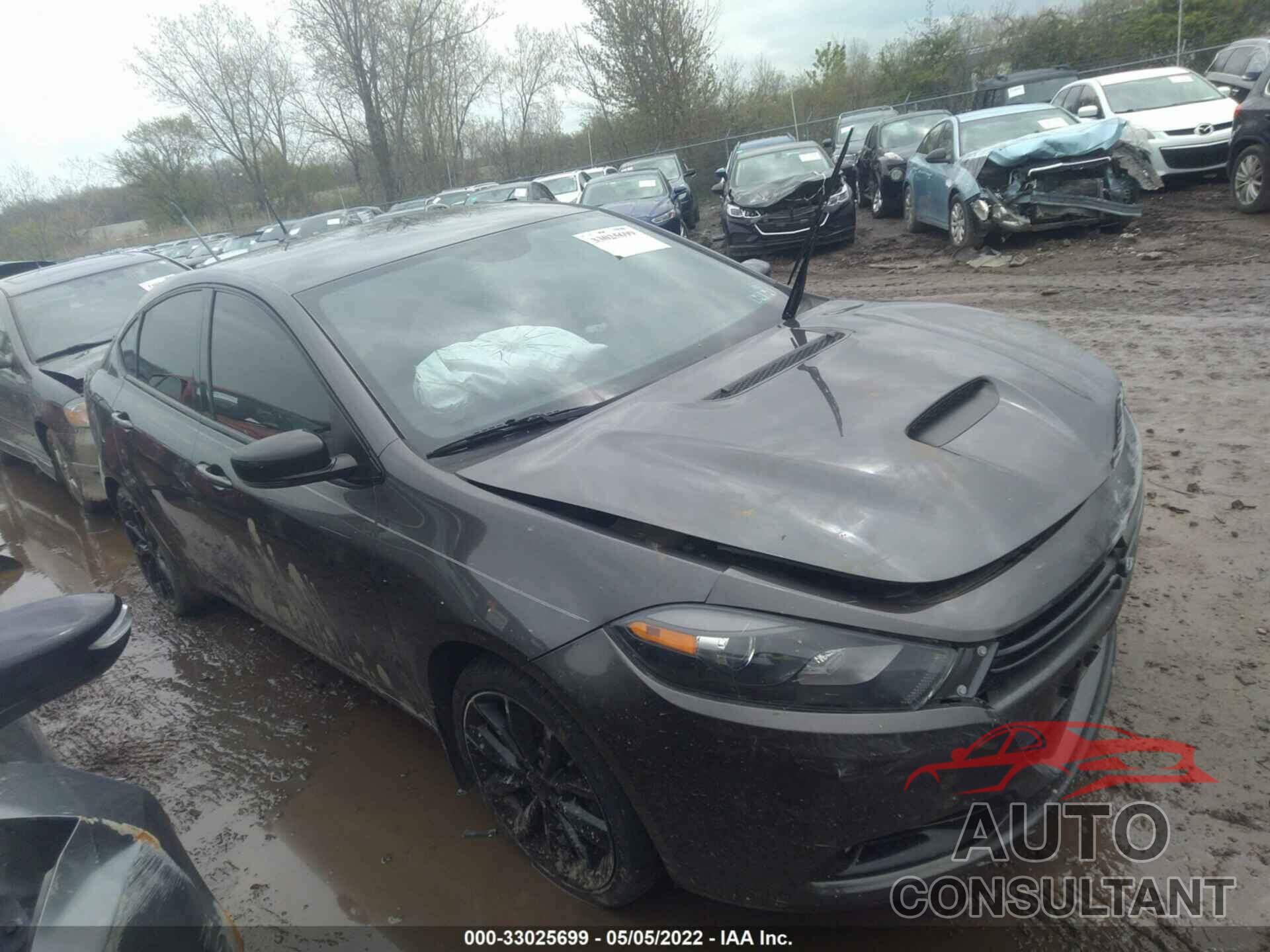 DODGE DART 2016 - 1C3CDFGB5GD823722