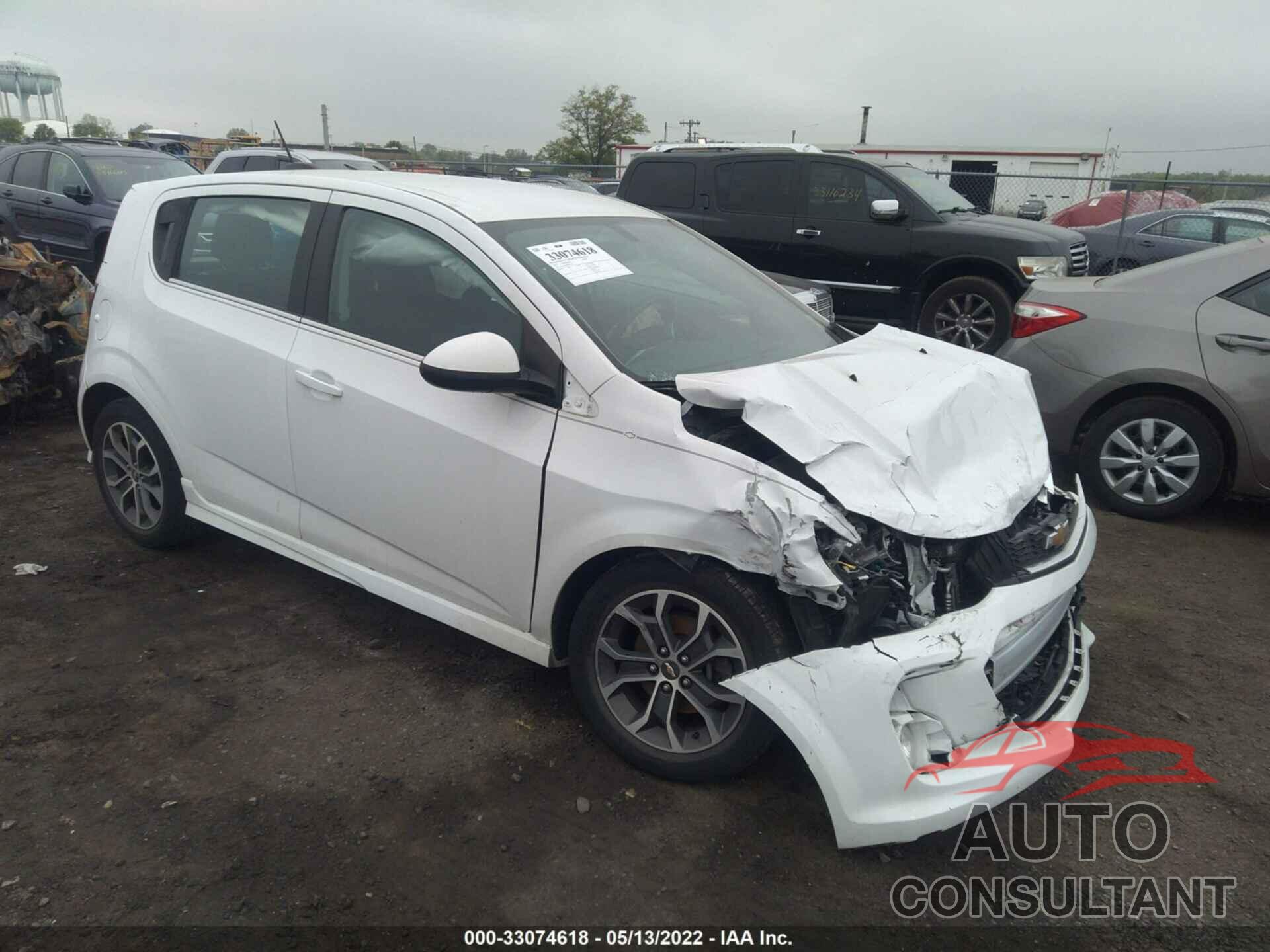 CHEVROLET SONIC 2017 - 1G1JD6SG2H4178219