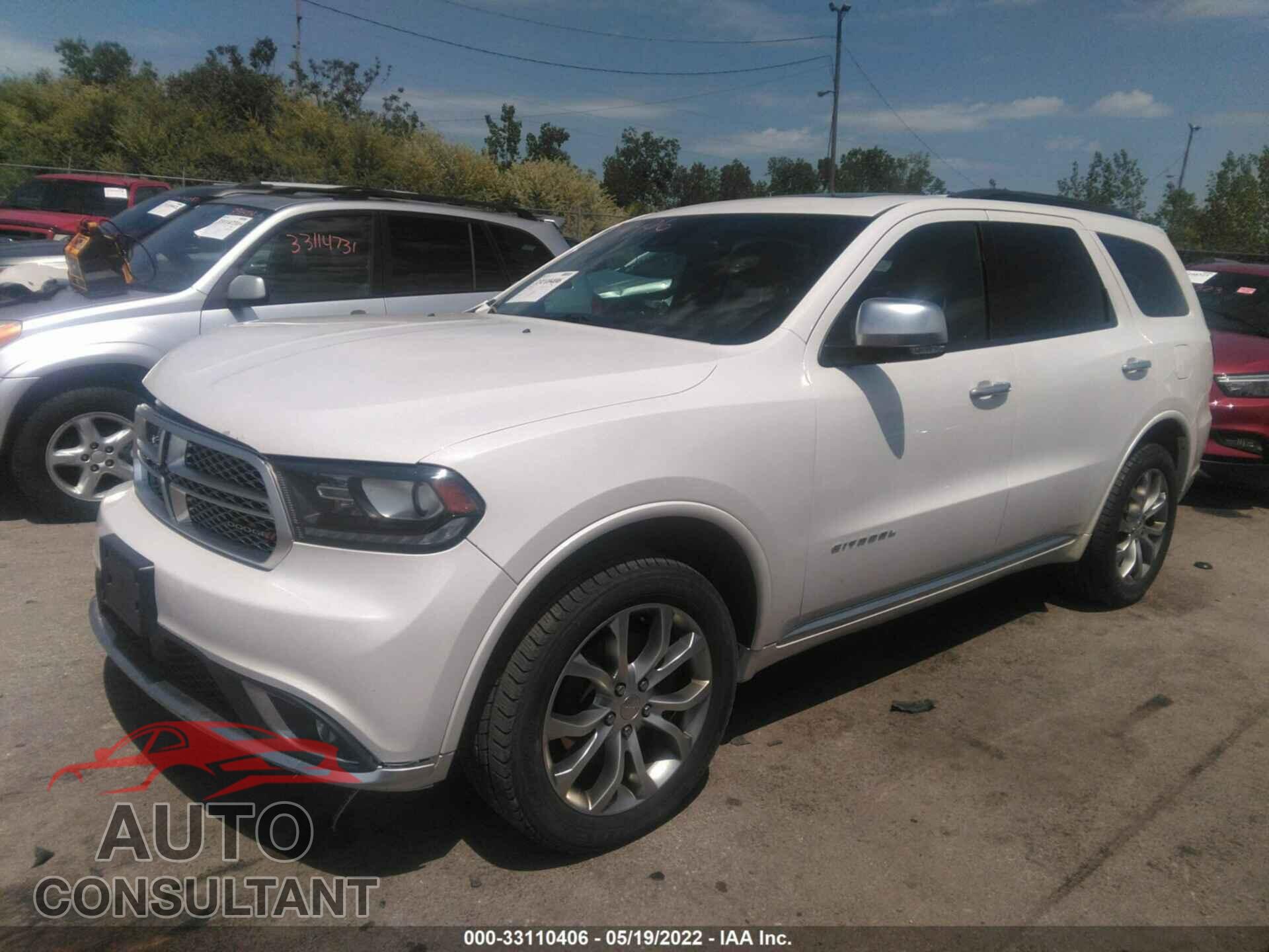DODGE DURANGO 2017 - 1C4RDJEG0HC737541