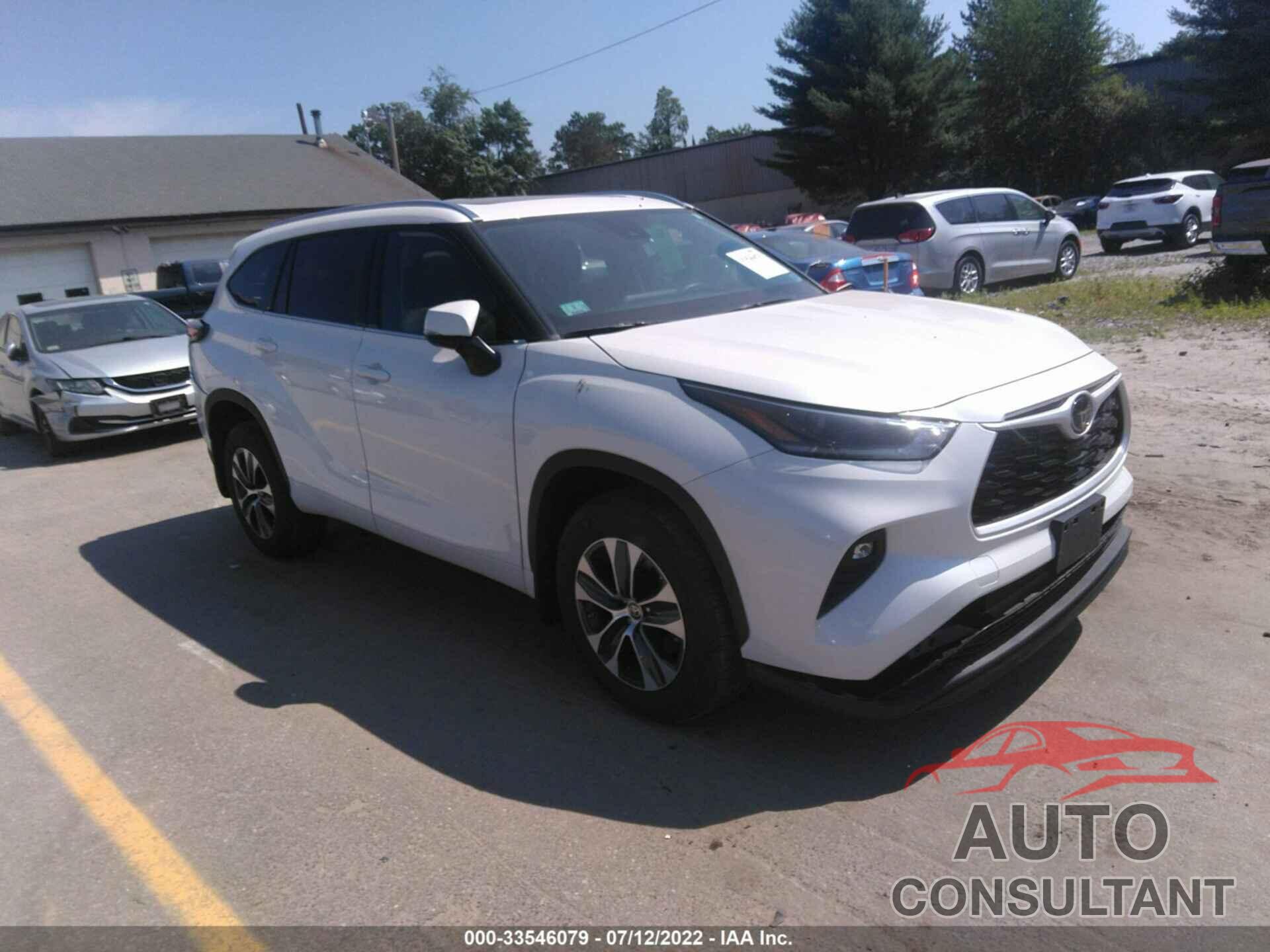 TOYOTA HIGHLANDER 2021 - 5TDGZRBH6MS541505