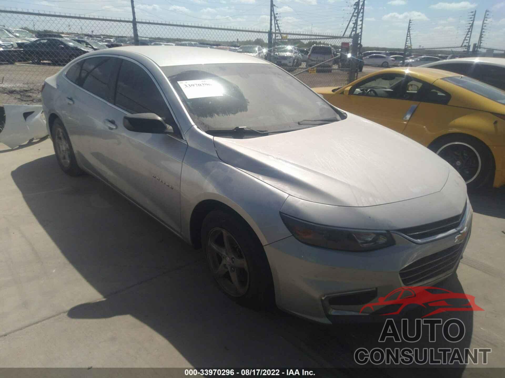 CHEVROLET MALIBU 2016 - 1G1ZB5ST6GF196340