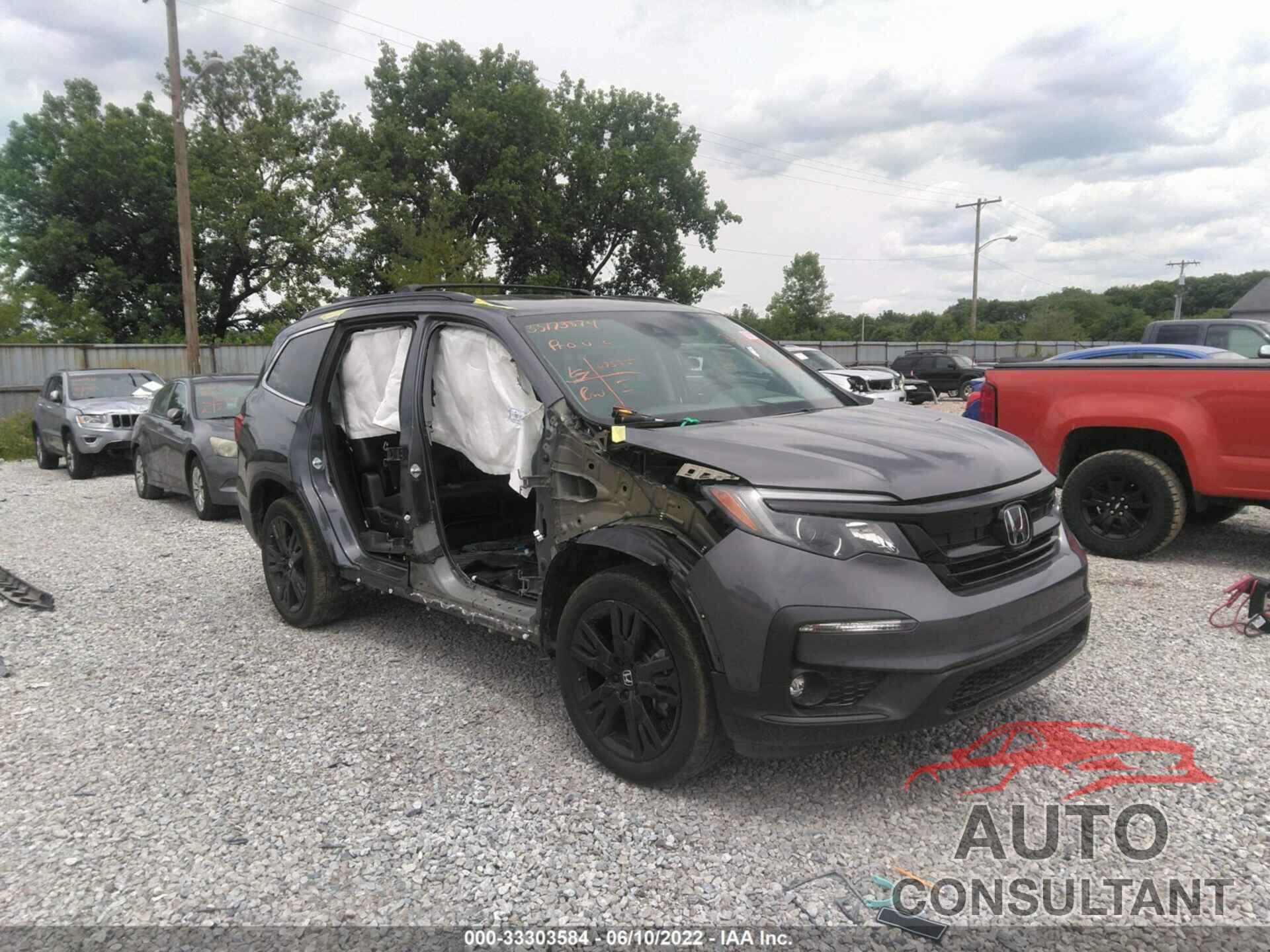 HONDA PILOT 2021 - 5FNYF6H24MB048716
