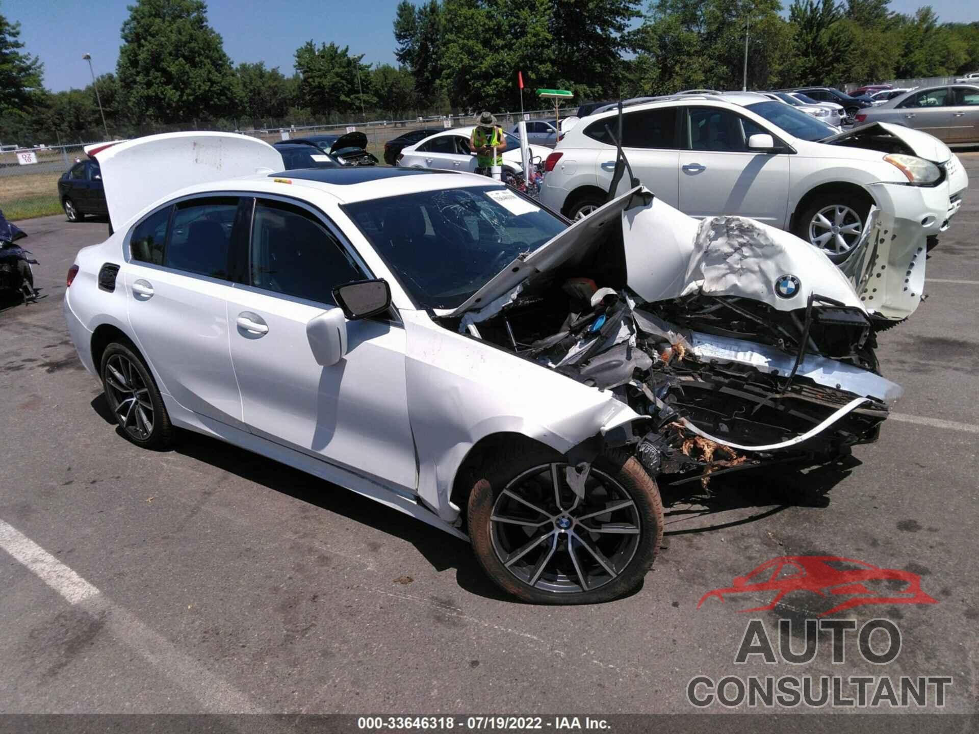BMW 3 SERIES 2020 - 3MW5R7J0XL8B22939