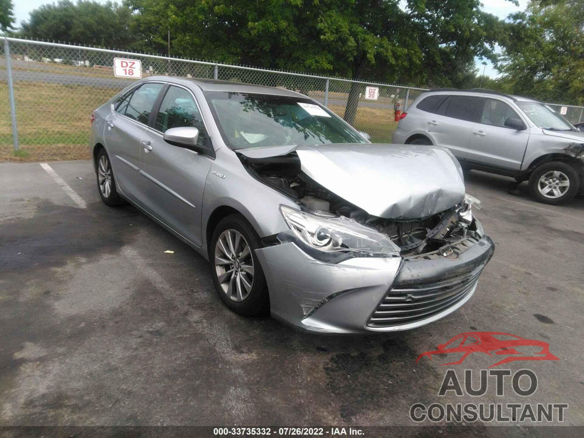 TOYOTA CAMRY HYBRID 2016 - 4T1BD1FK2GU183265