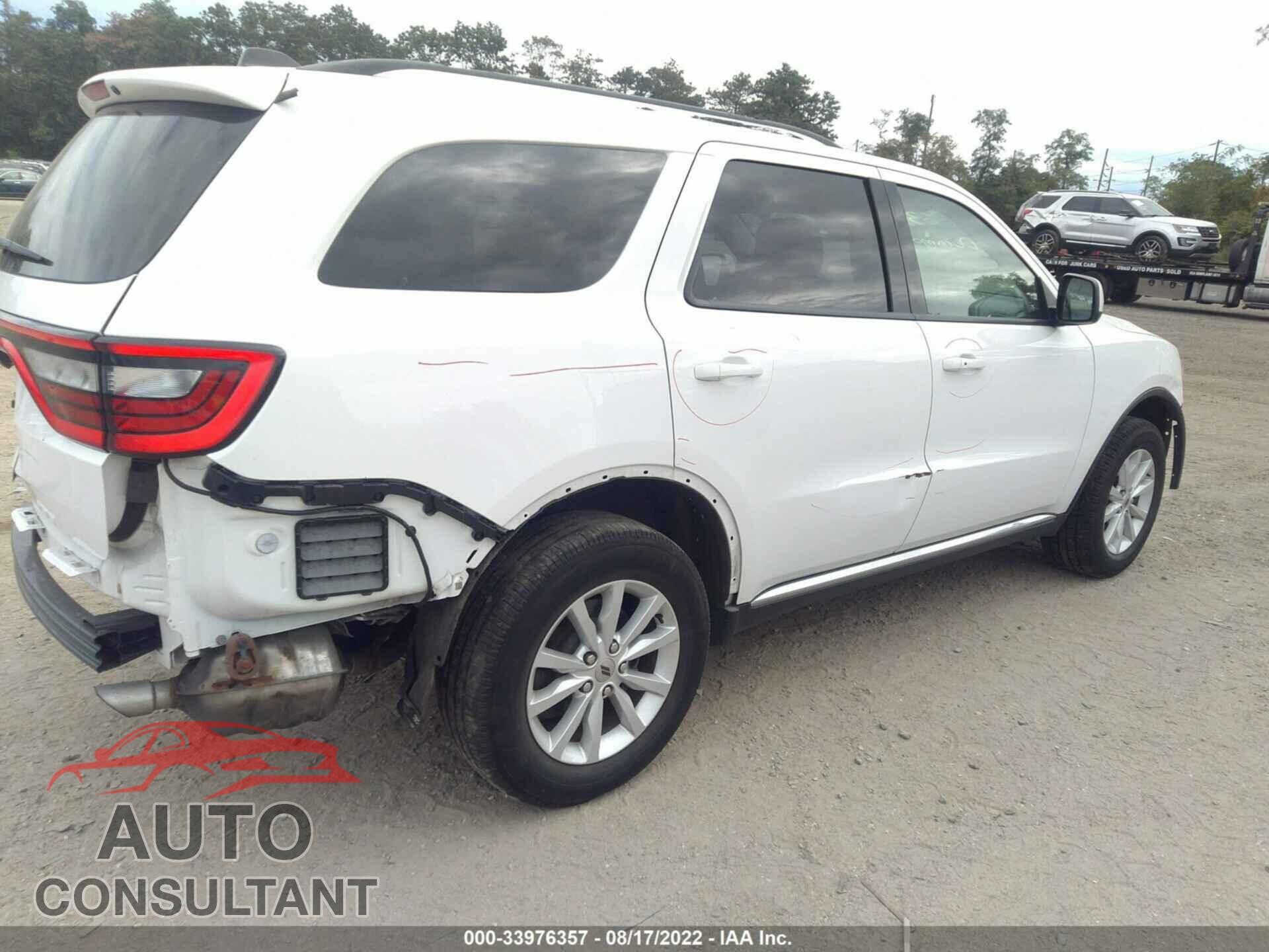 DODGE DURANGO 2020 - 1C4RDJAG7LC187723