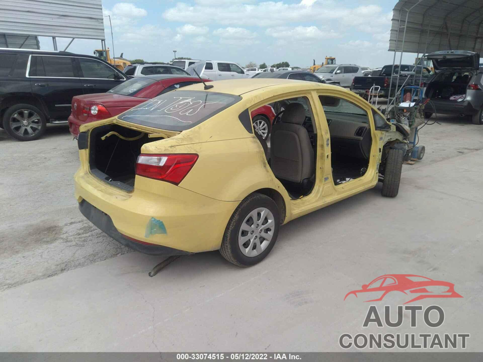 KIA RIO 2016 - KNADM4A31G6687077