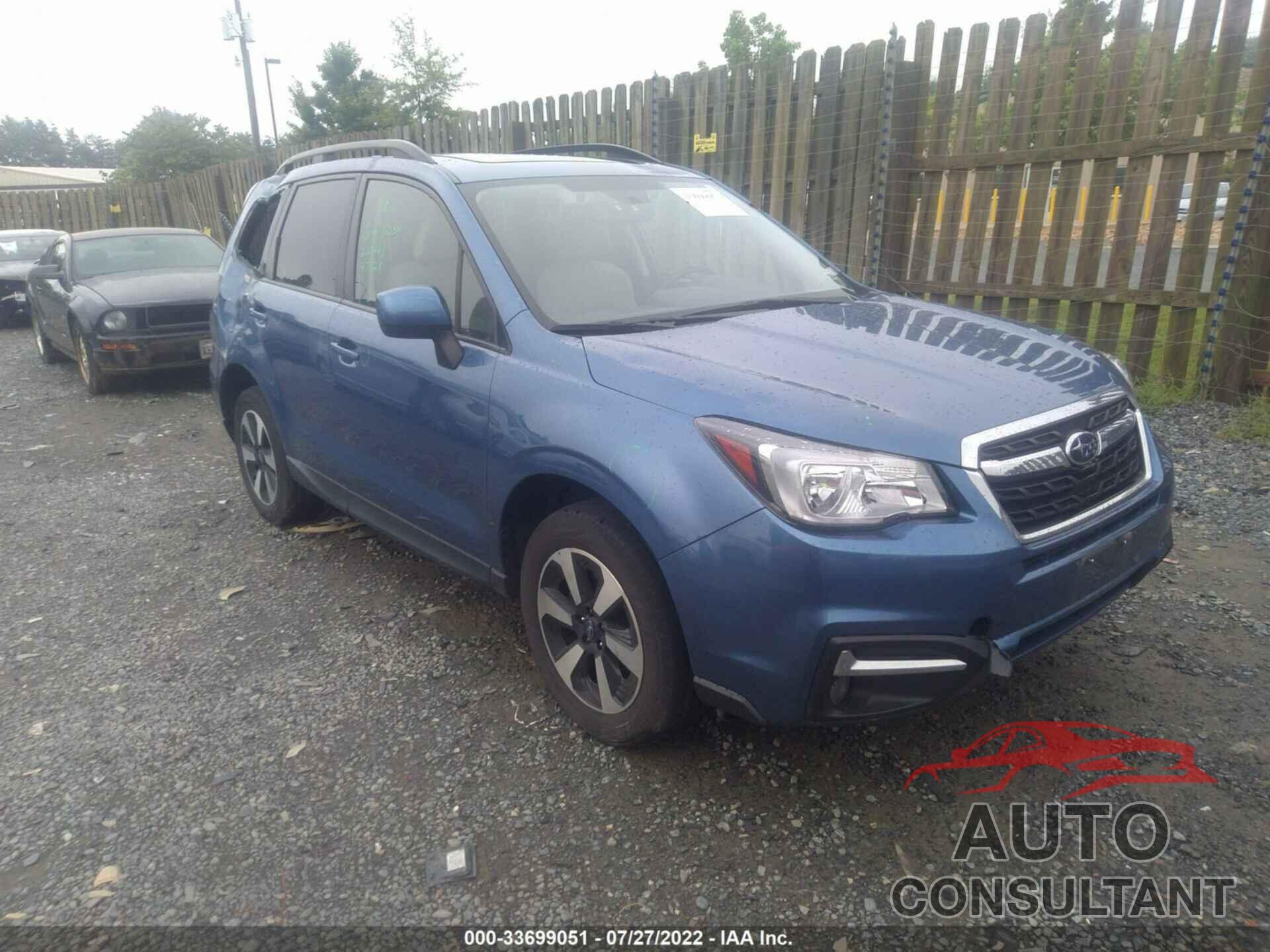 SUBARU FORESTER 2017 - JF2SJAGC9HH520014