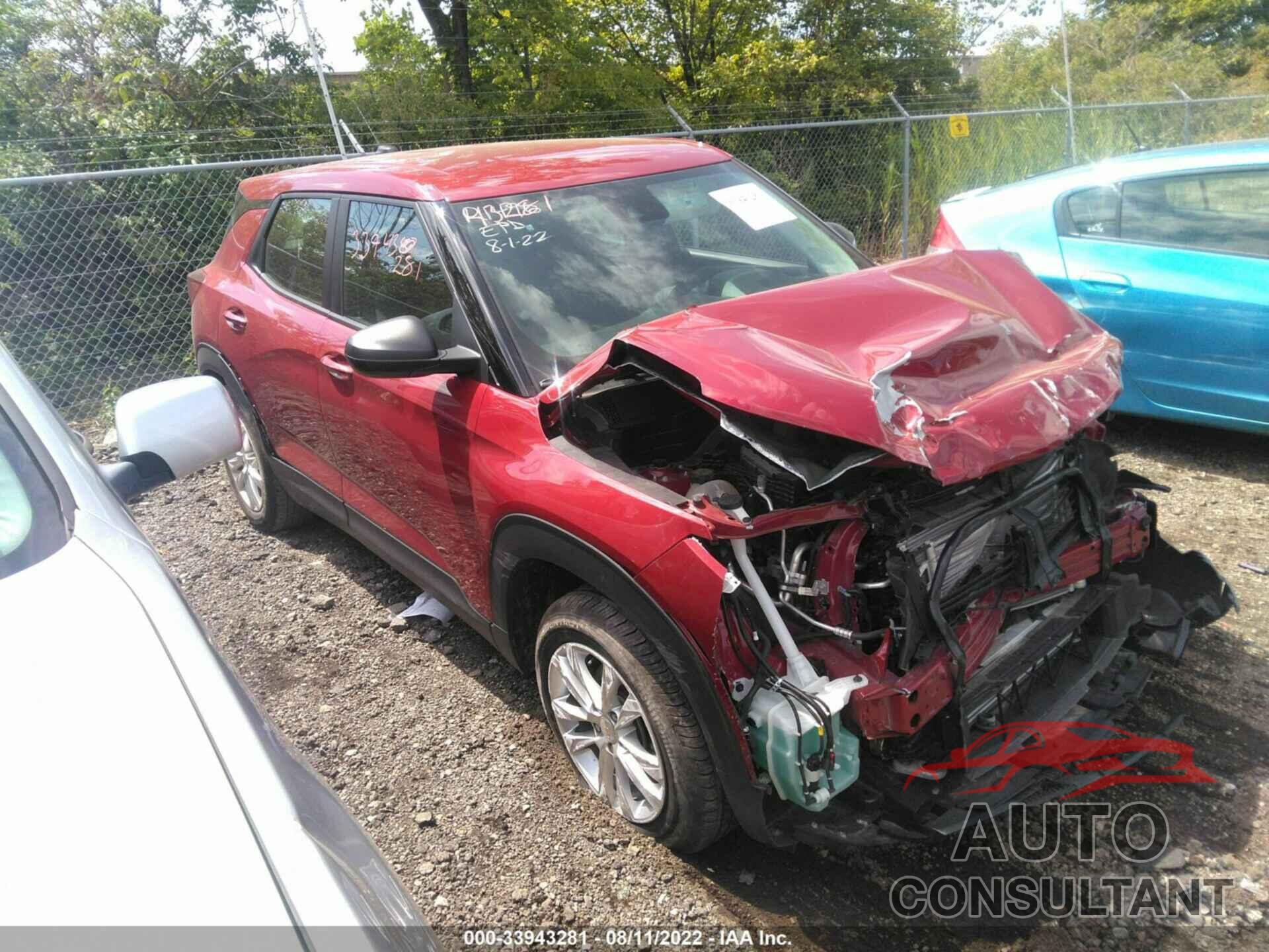 CHEVROLET TRAILBLAZER 2021 - KL79MMS22MB135036