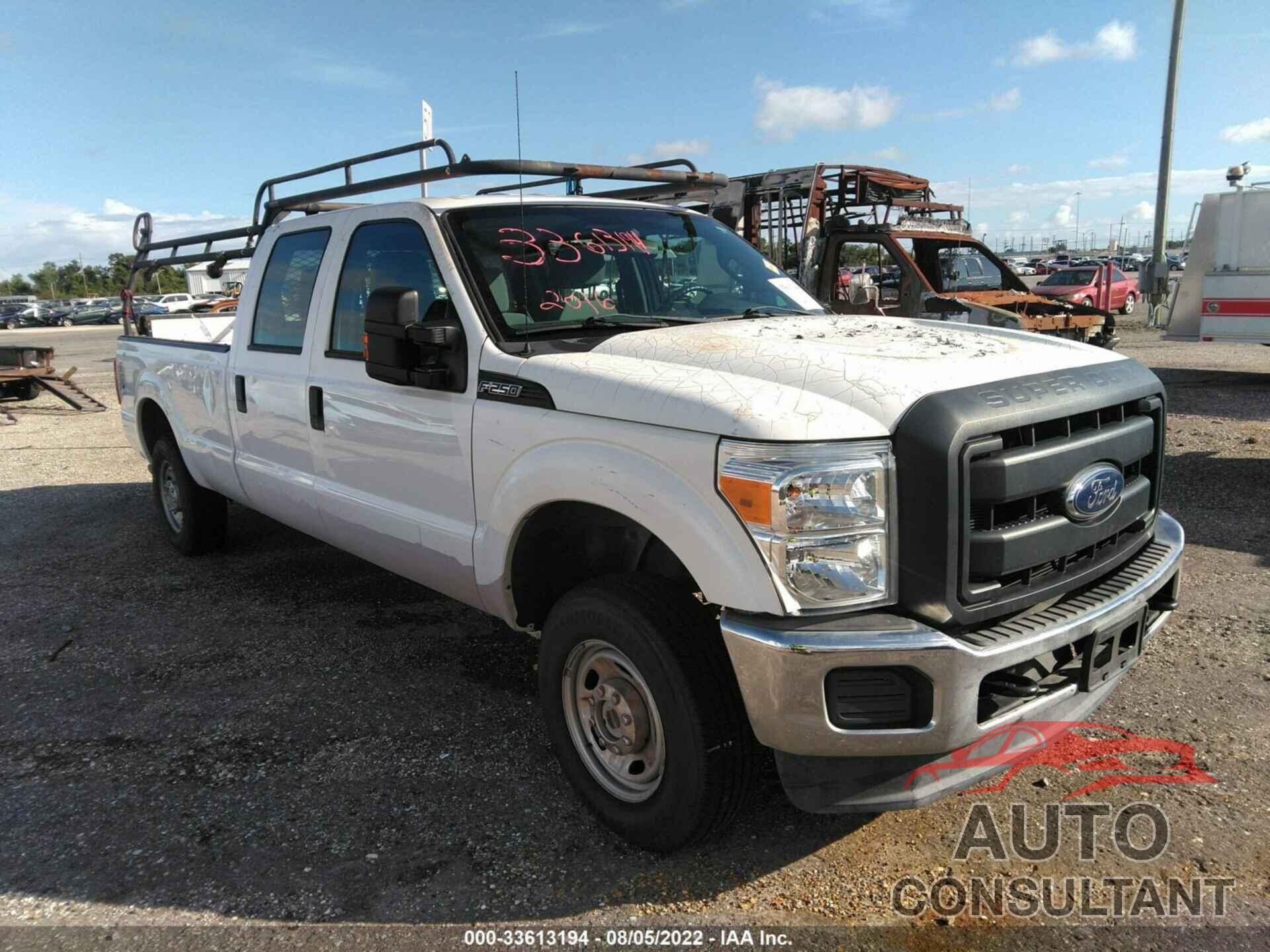 FORD SUPER DUTY F-250 SRW 2016 - 1FT7W2B68GEC05539