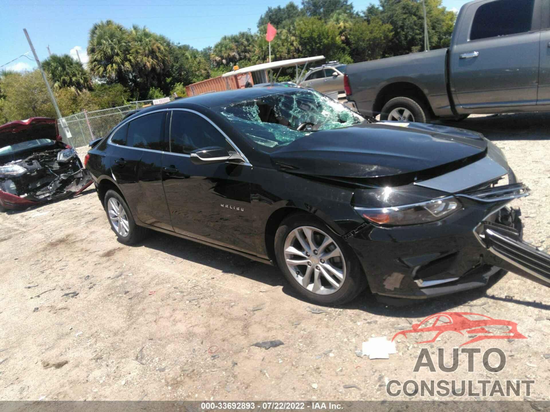 CHEVROLET MALIBU 2016 - 1G1ZE5ST6GF343778