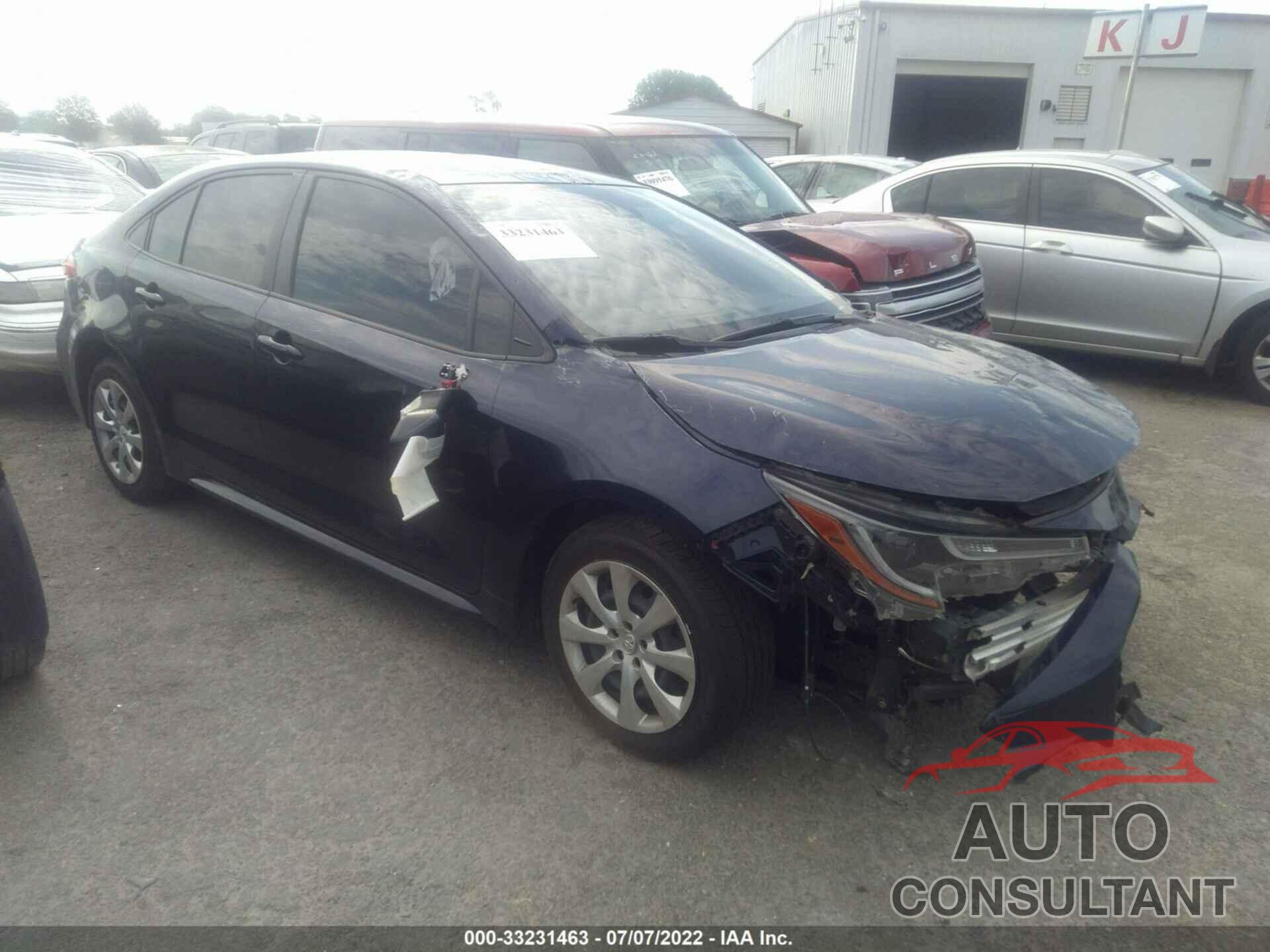 TOYOTA COROLLA 2020 - JTDEPRAE0LJ072184