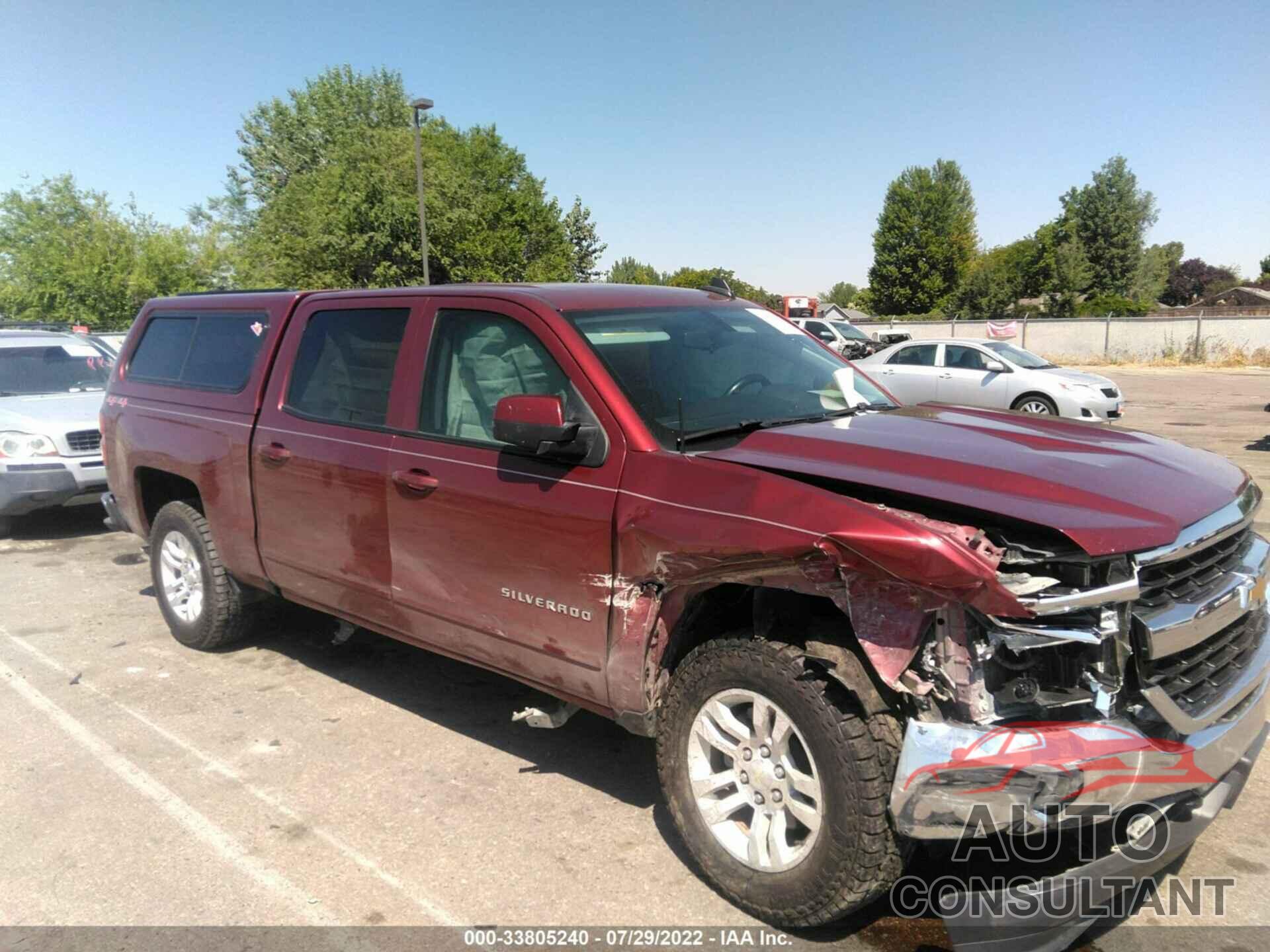 CHEVROLET SILVERADO 1500 2016 - 3GCUKREH6GG326244