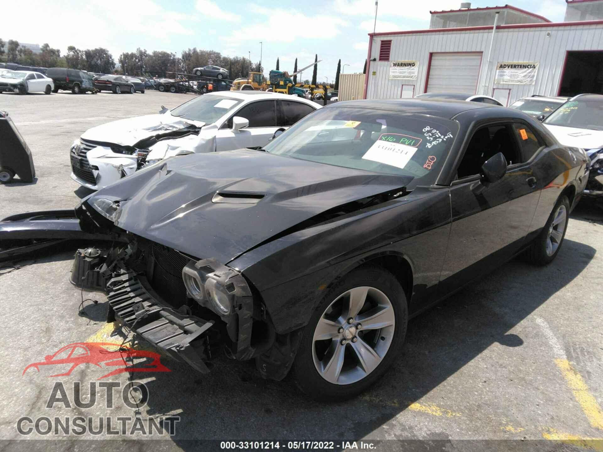 DODGE CHALLENGER 2016 - 2C3CDZAG1GH338762