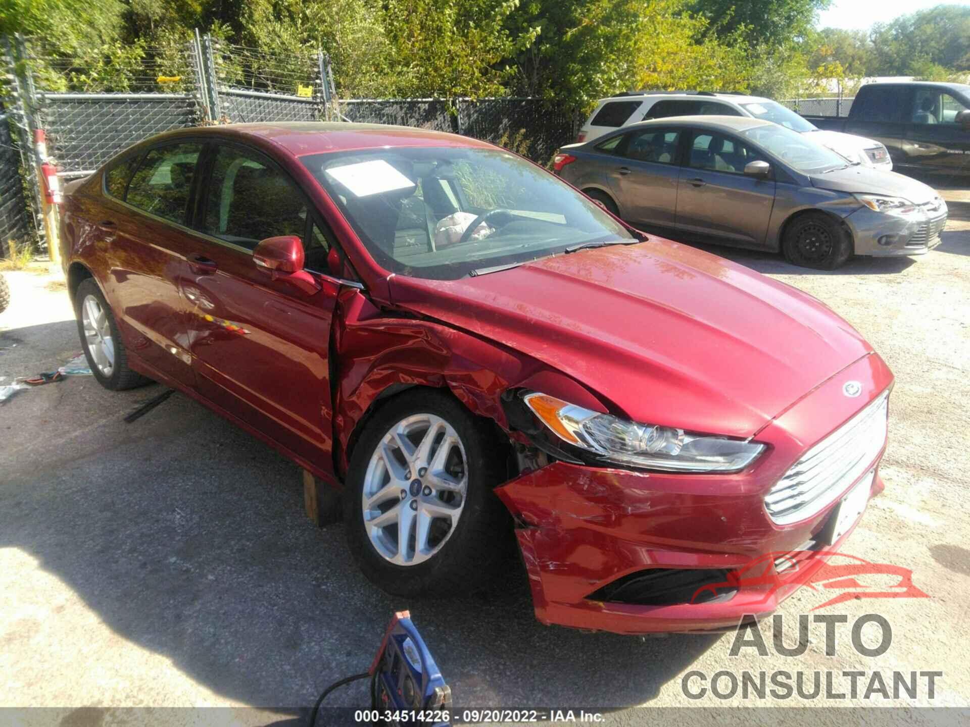 FORD FUSION 2016 - 3FA6P0H72GR152434
