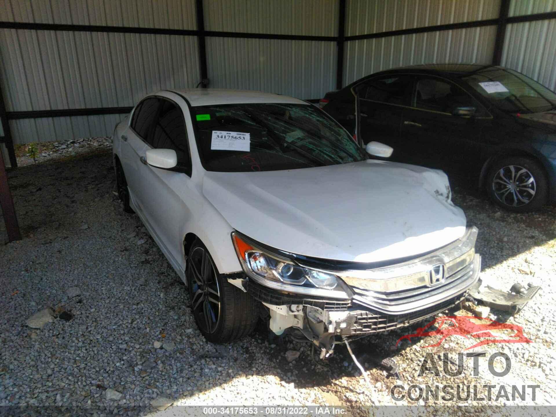 HONDA ACCORD SEDAN 2017 - 1HGCR2F56HA234586