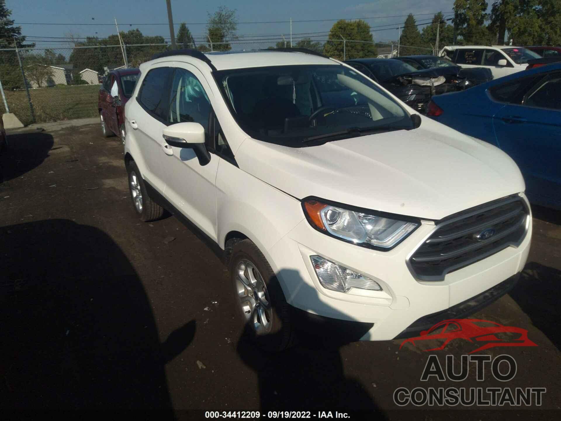 FORD ECOSPORT 2020 - MAJ3S2GE8LC394568