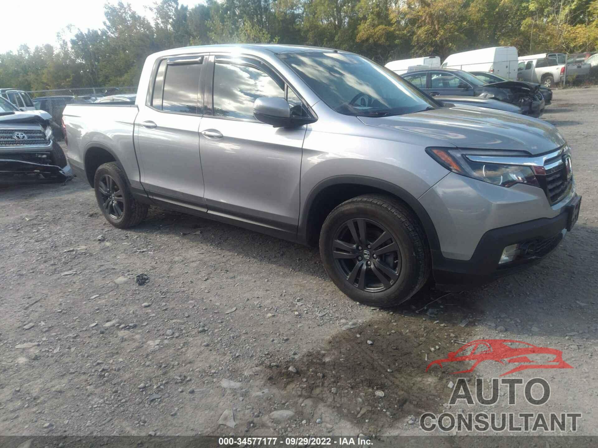 HONDA RIDGELINE 2019 - 5FPYK3F13KB047372