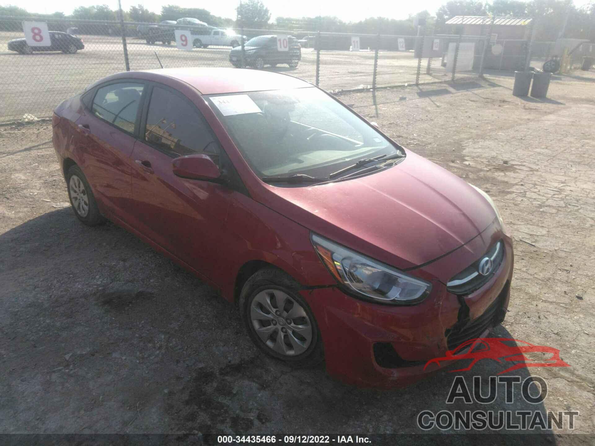 HYUNDAI ACCENT 2016 - KMHCT4AE5GU031913