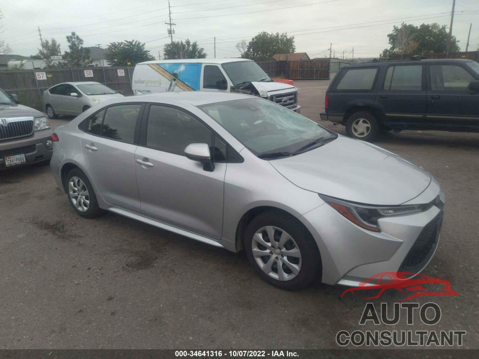 TOYOTA COROLLA 2022 - JTDEPMAE3N3020302