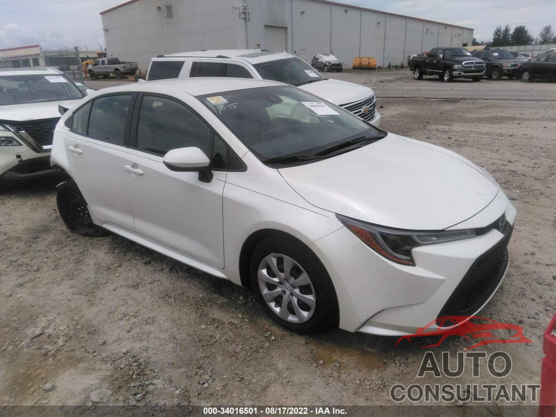TOYOTA COROLLA 2021 - JTDEPMAE1MJ186568