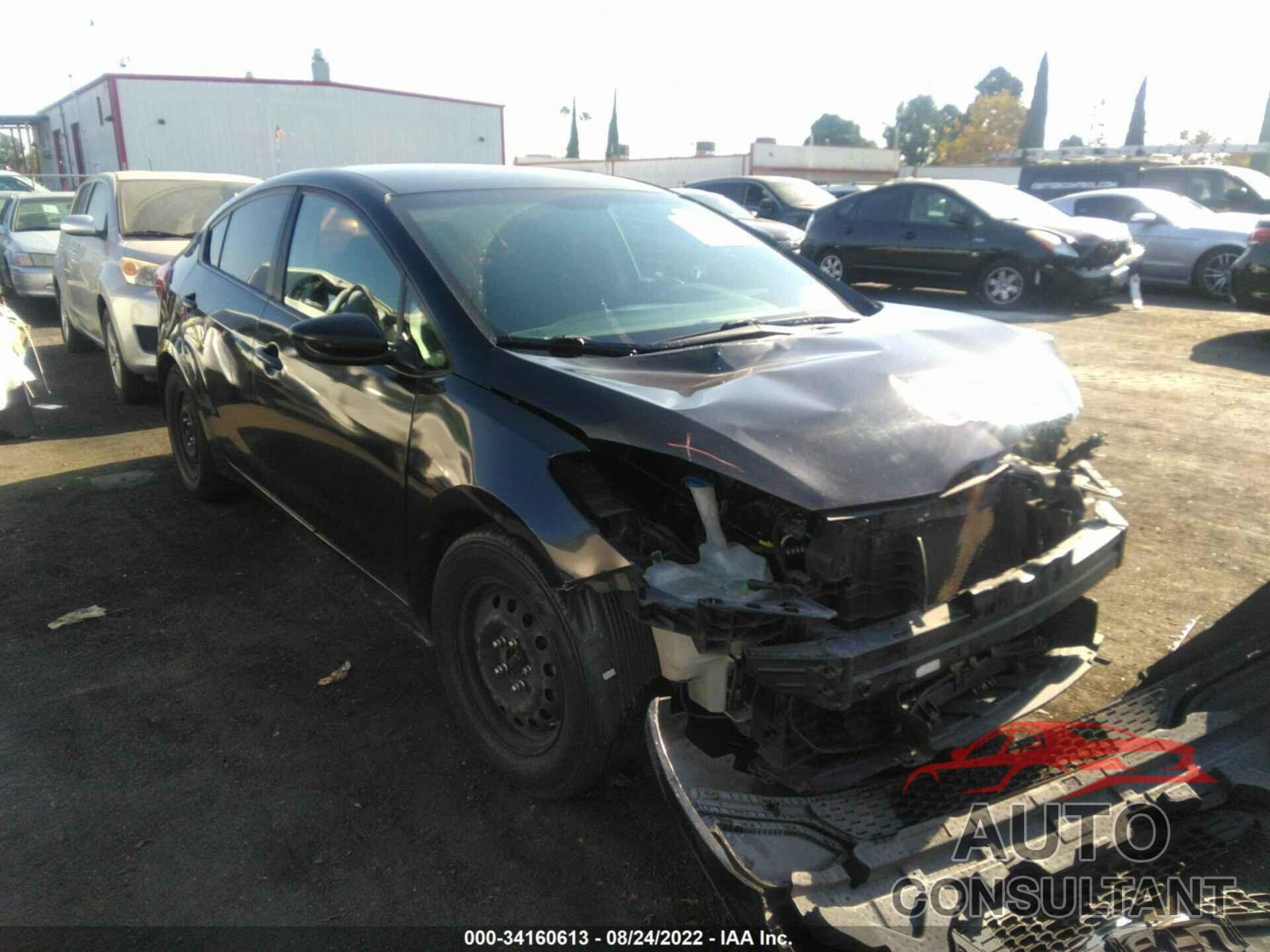 KIA FORTE 2016 - KNAFK4A6XG5539377