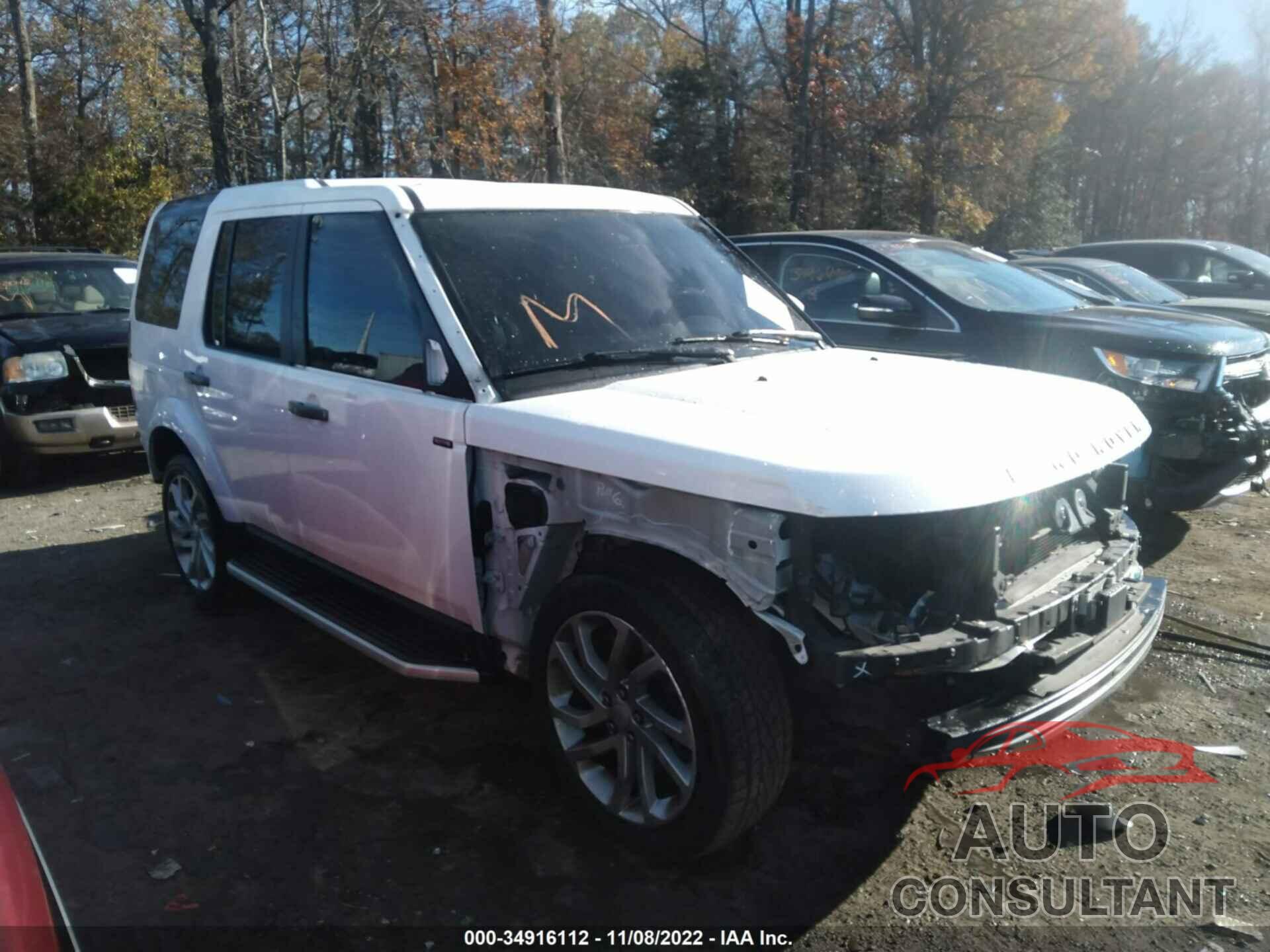 LAND ROVER LR4 2016 - SALAG2V66GA827409