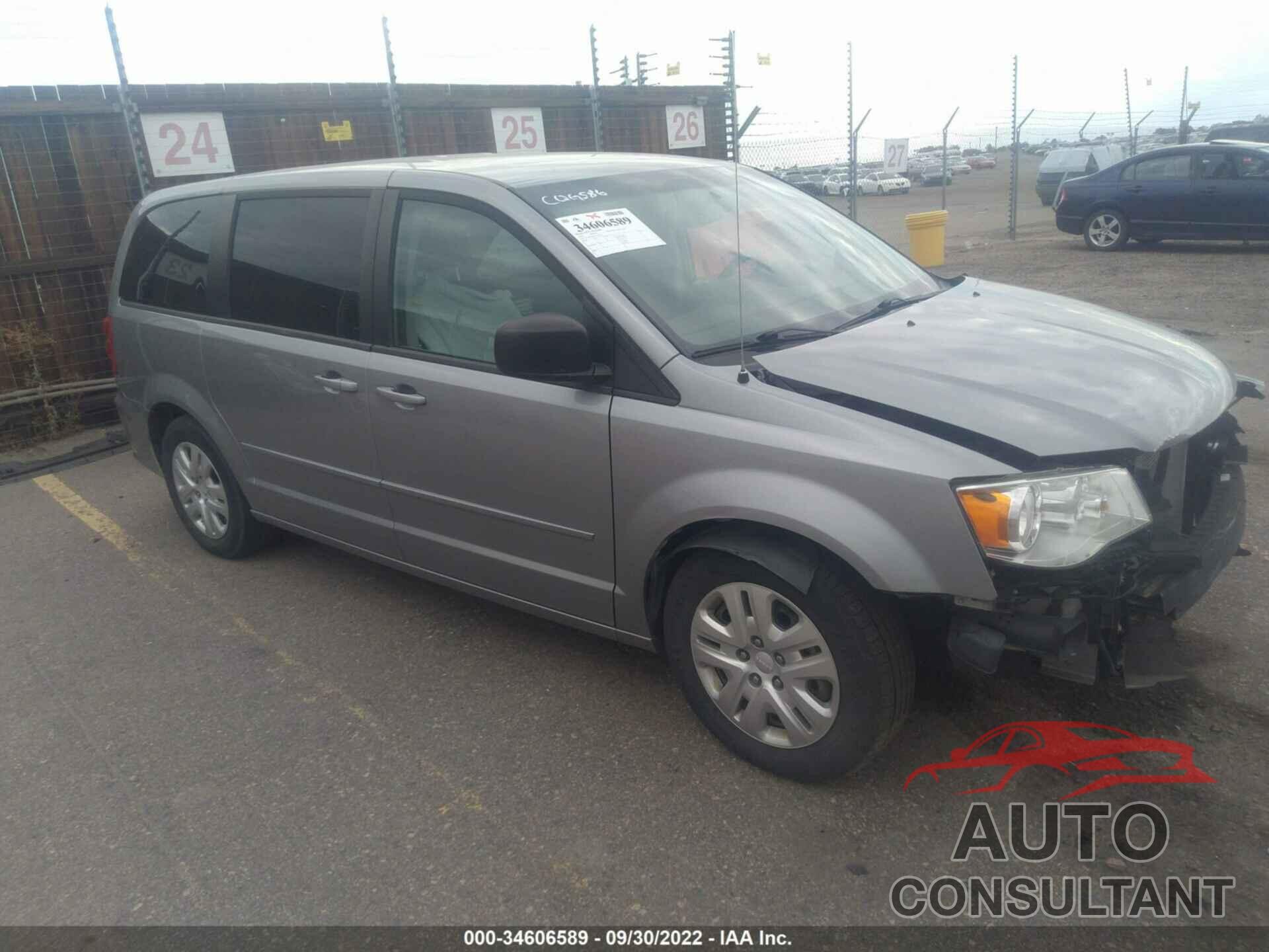 DODGE GRAND CARAVAN 2016 - 2C4RDGBG9GR347616