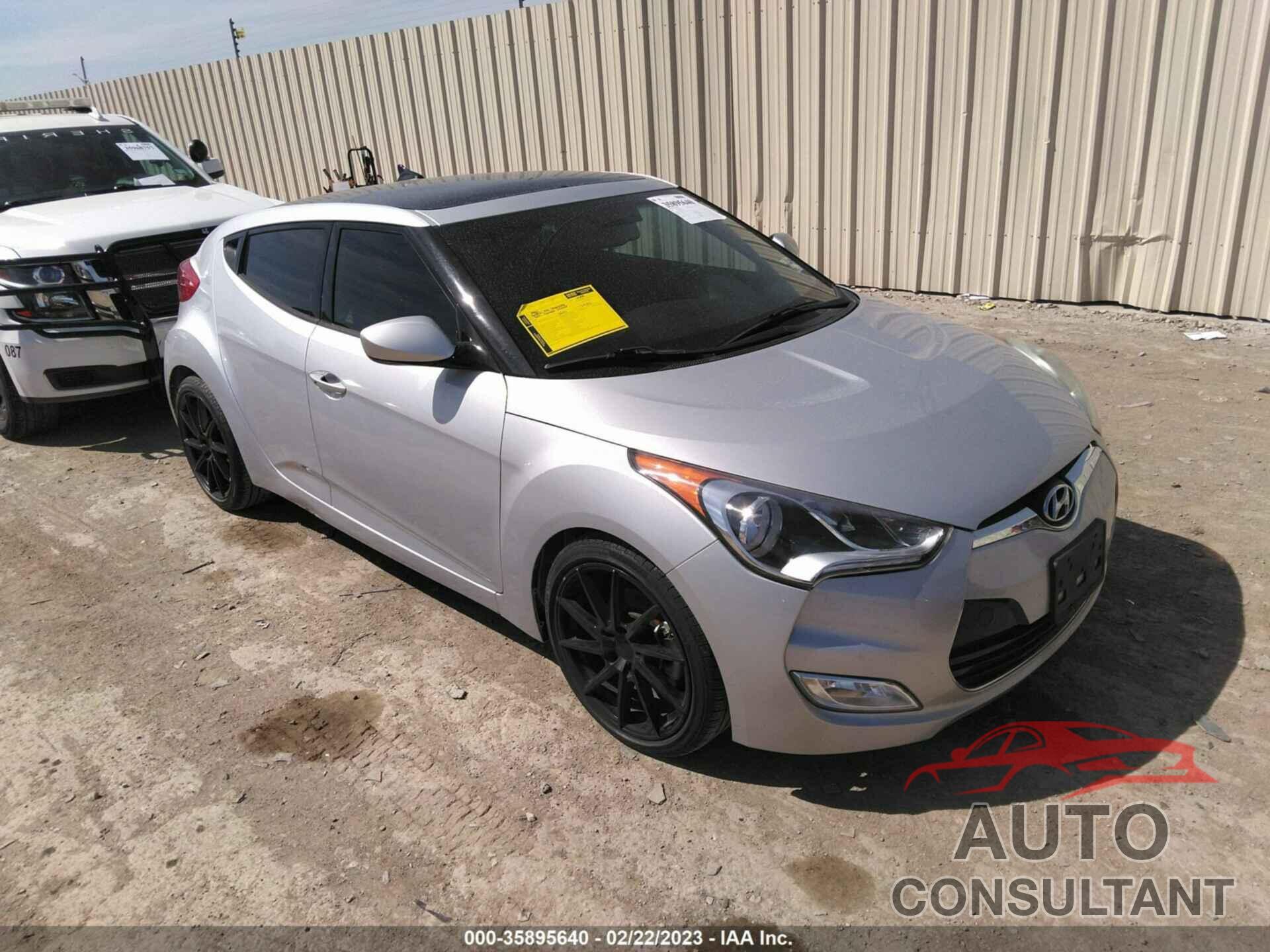 HYUNDAI VELOSTER 2017 - KMHTC6AD9HU315811