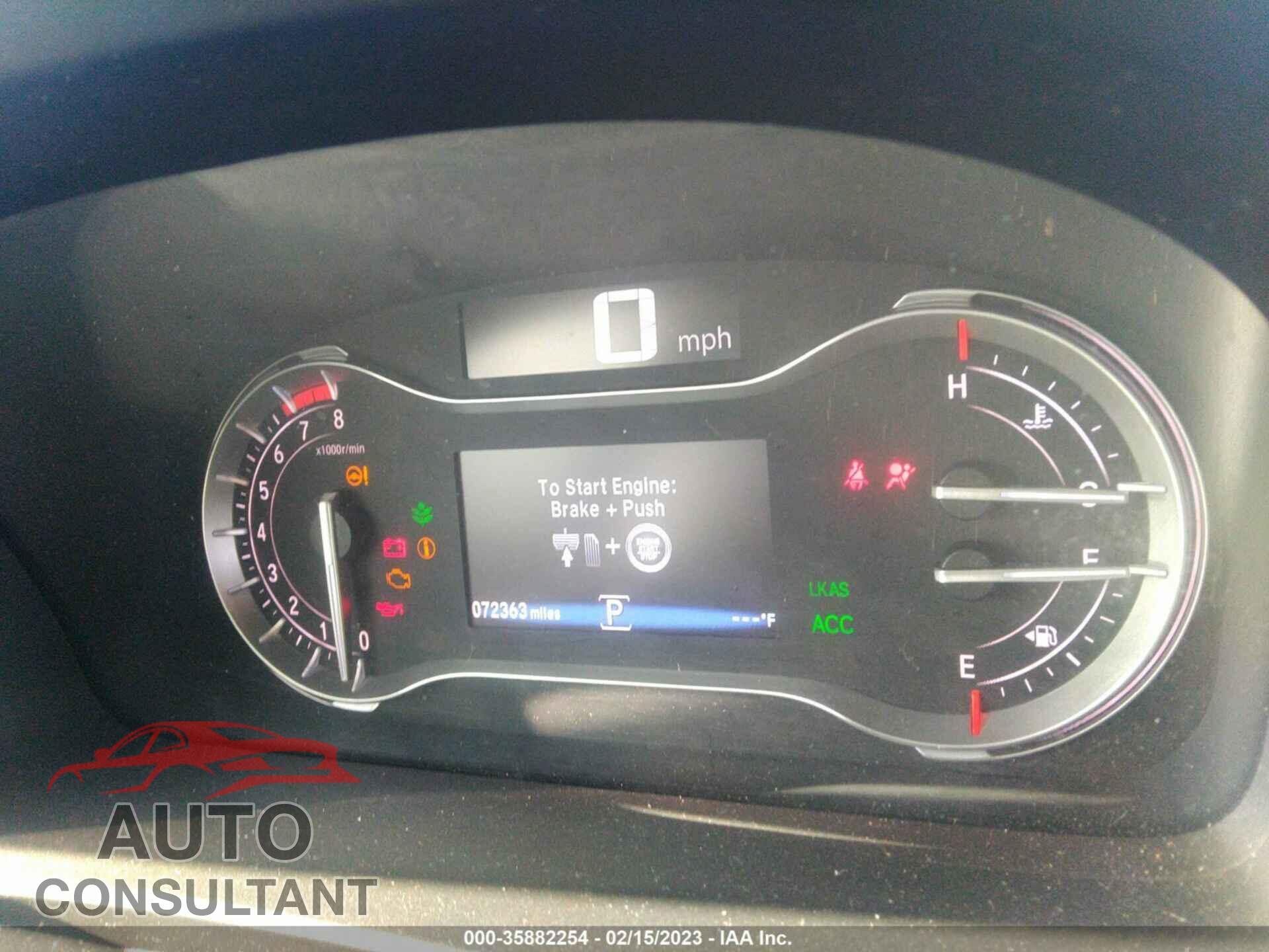 HONDA PILOT 2017 - 5FNYF5H95HB042372