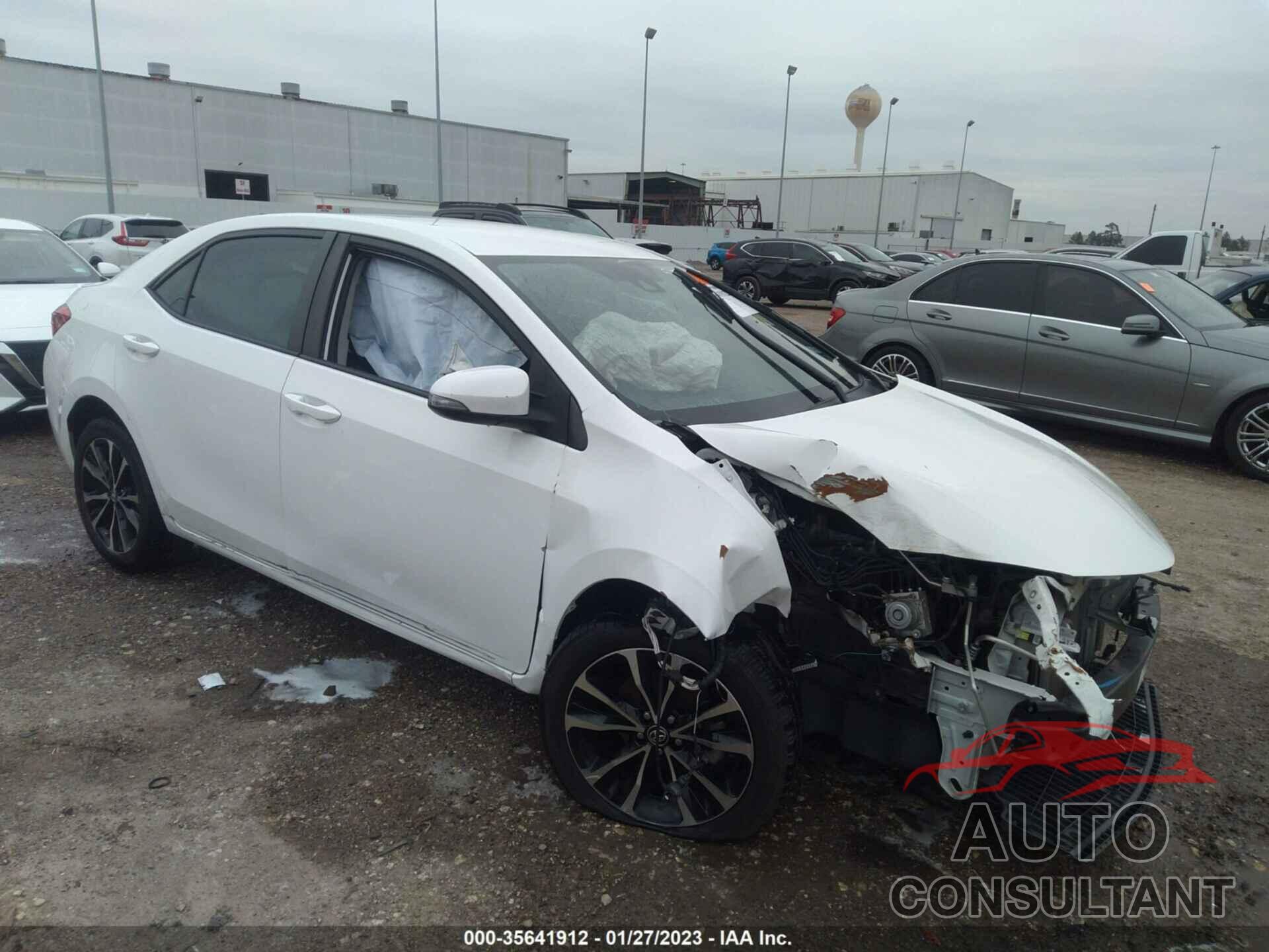 TOYOTA COROLLA 2019 - 5YFBURHE7KP906026
