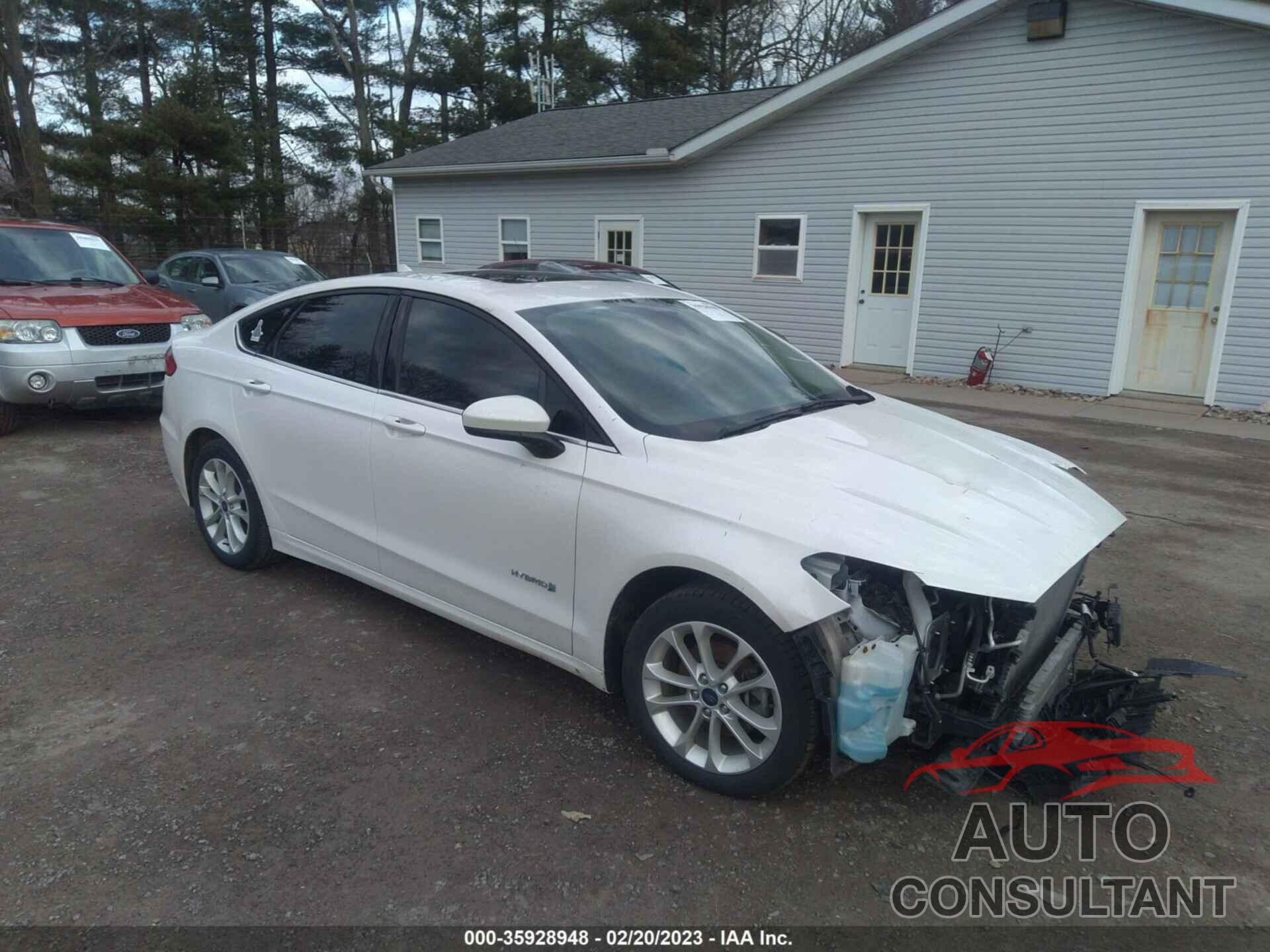 FORD FUSION HYBRID 2019 - 3FA6P0LU2KR165416