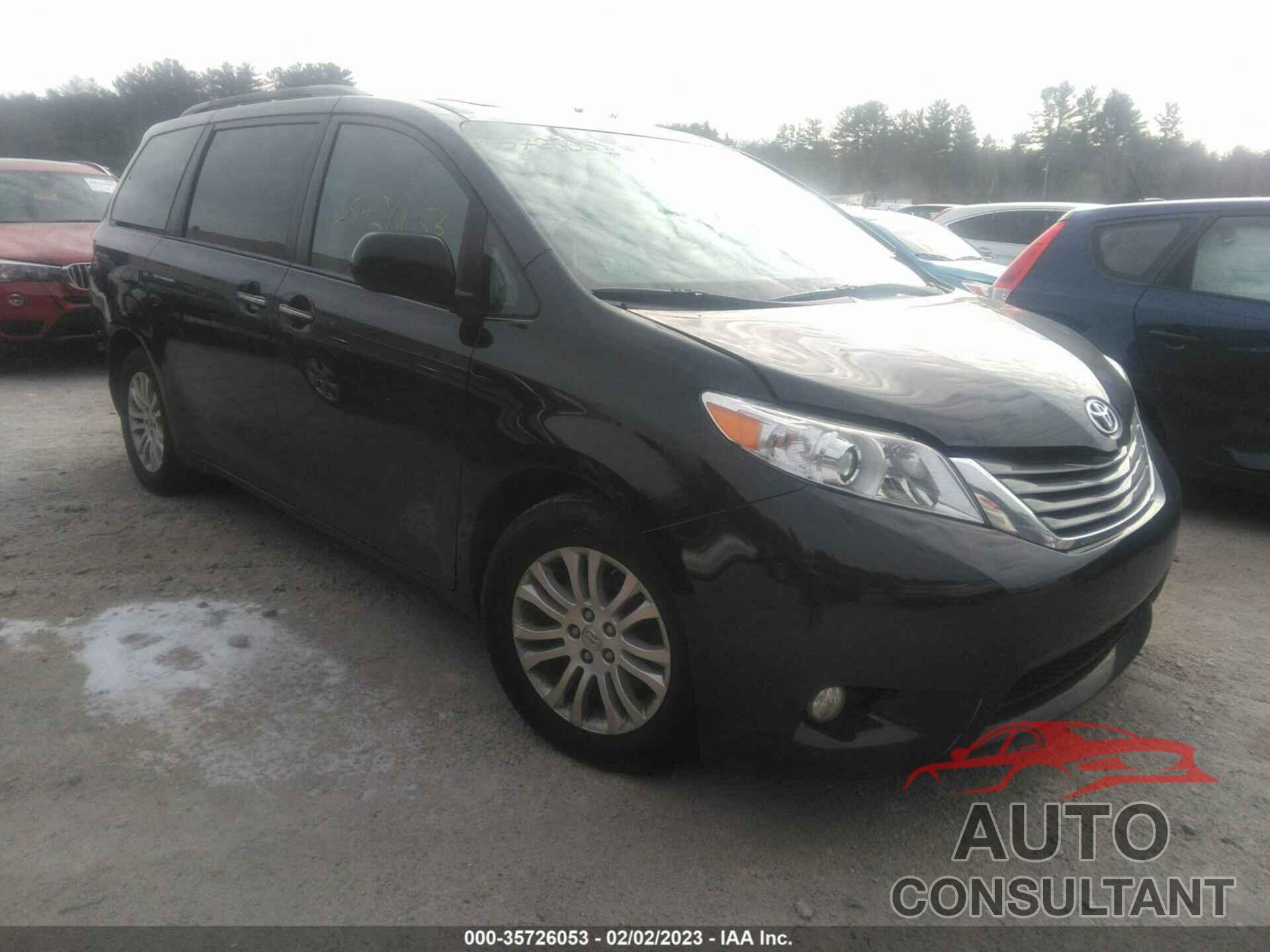 TOYOTA SIENNA 2016 - 5TDYK3DC3GS738255