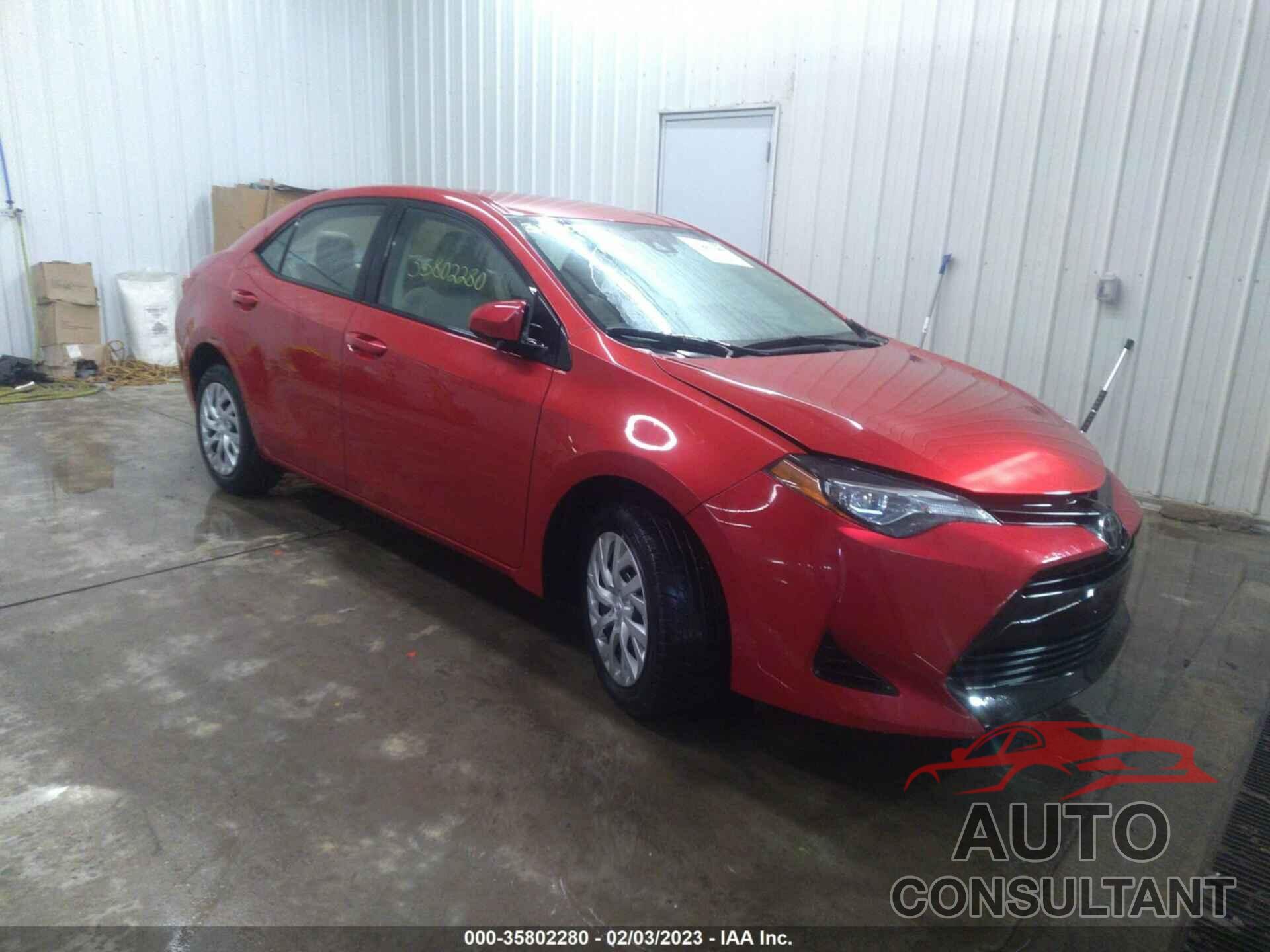 TOYOTA COROLLA 2019 - 5YFBURHE6KP931273