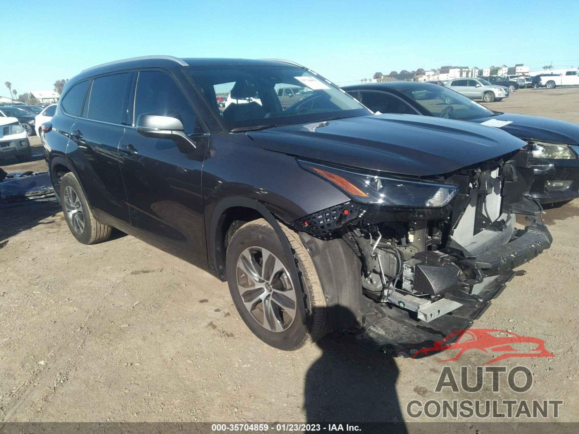 TOYOTA HIGHLANDER 2022 - 5TDHZRAH9NS545944