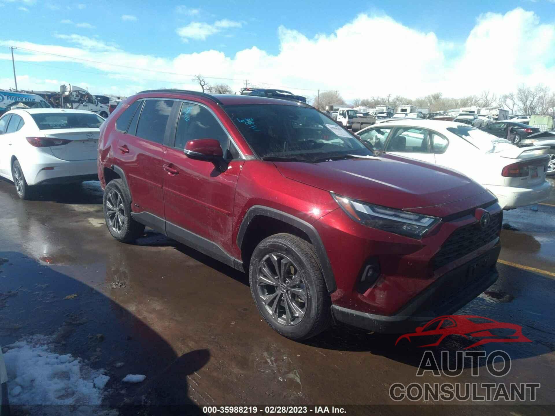 TOYOTA RAV4 2022 - 4T3B6RFV1NU077803