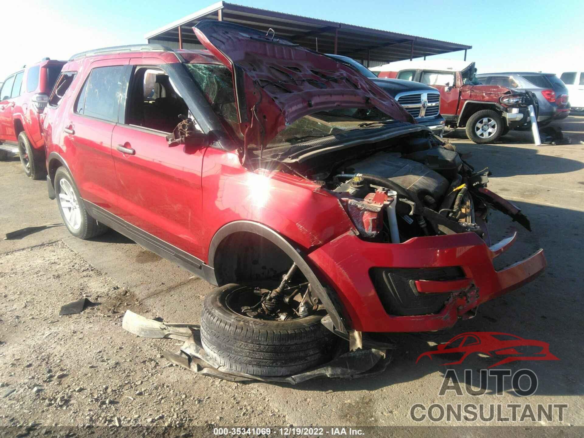 FORD EXPLORER 2017 - 1FM5K7B87HGE10871