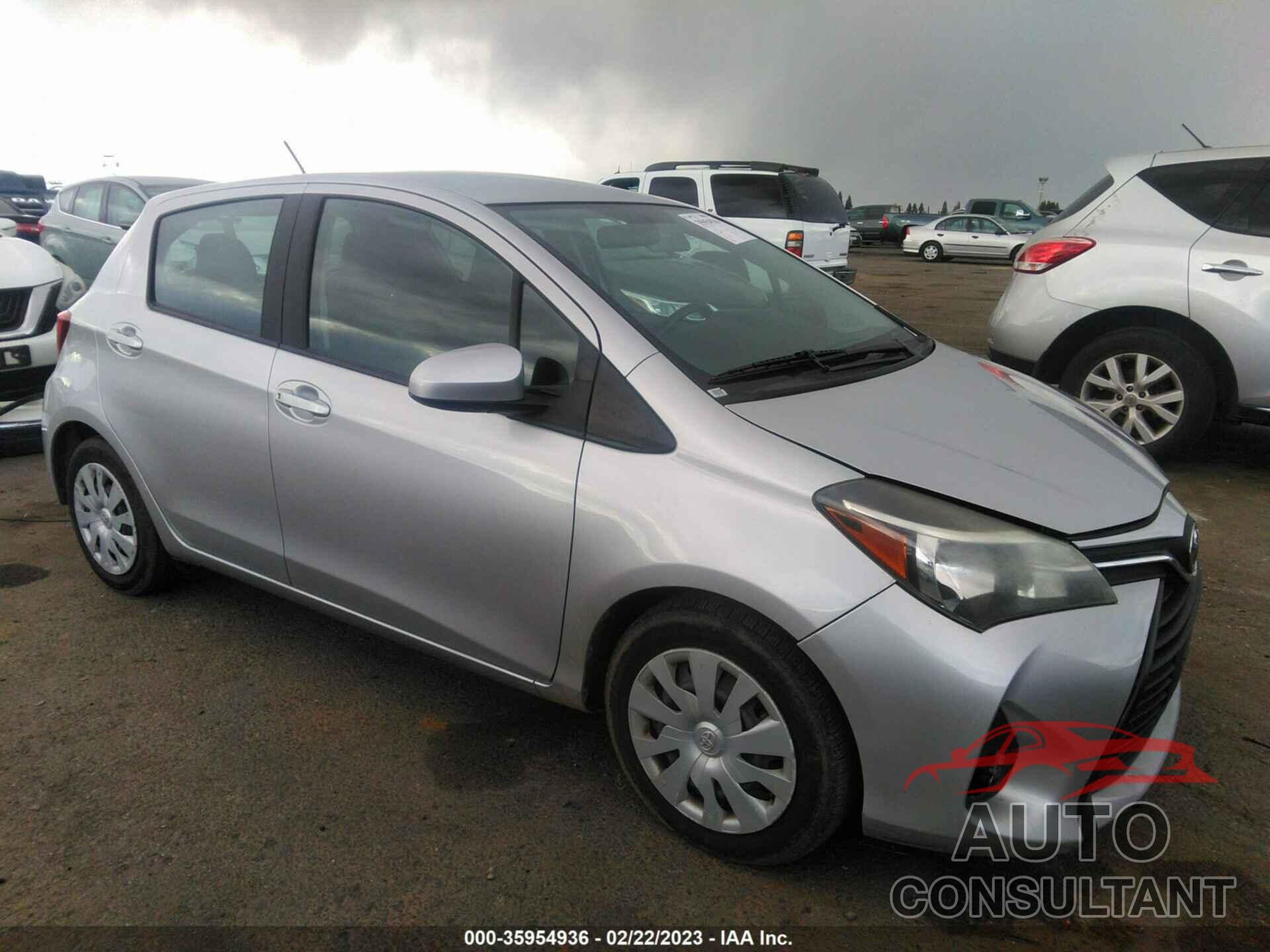 TOYOTA YARIS 2016 - VNKKTUD37GA065029