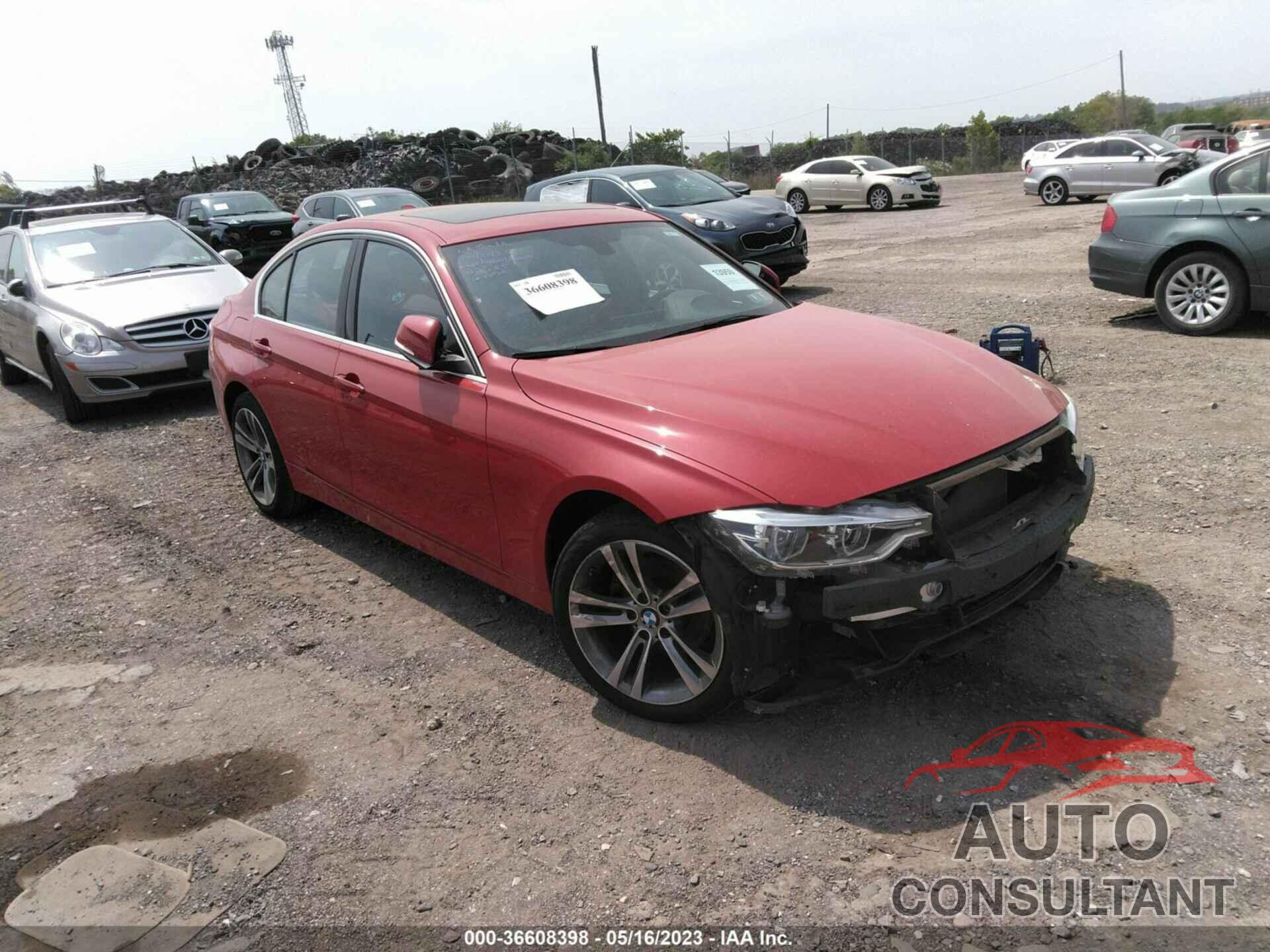 BMW 3 SERIES 2018 - WBA8D9G51JNU72657